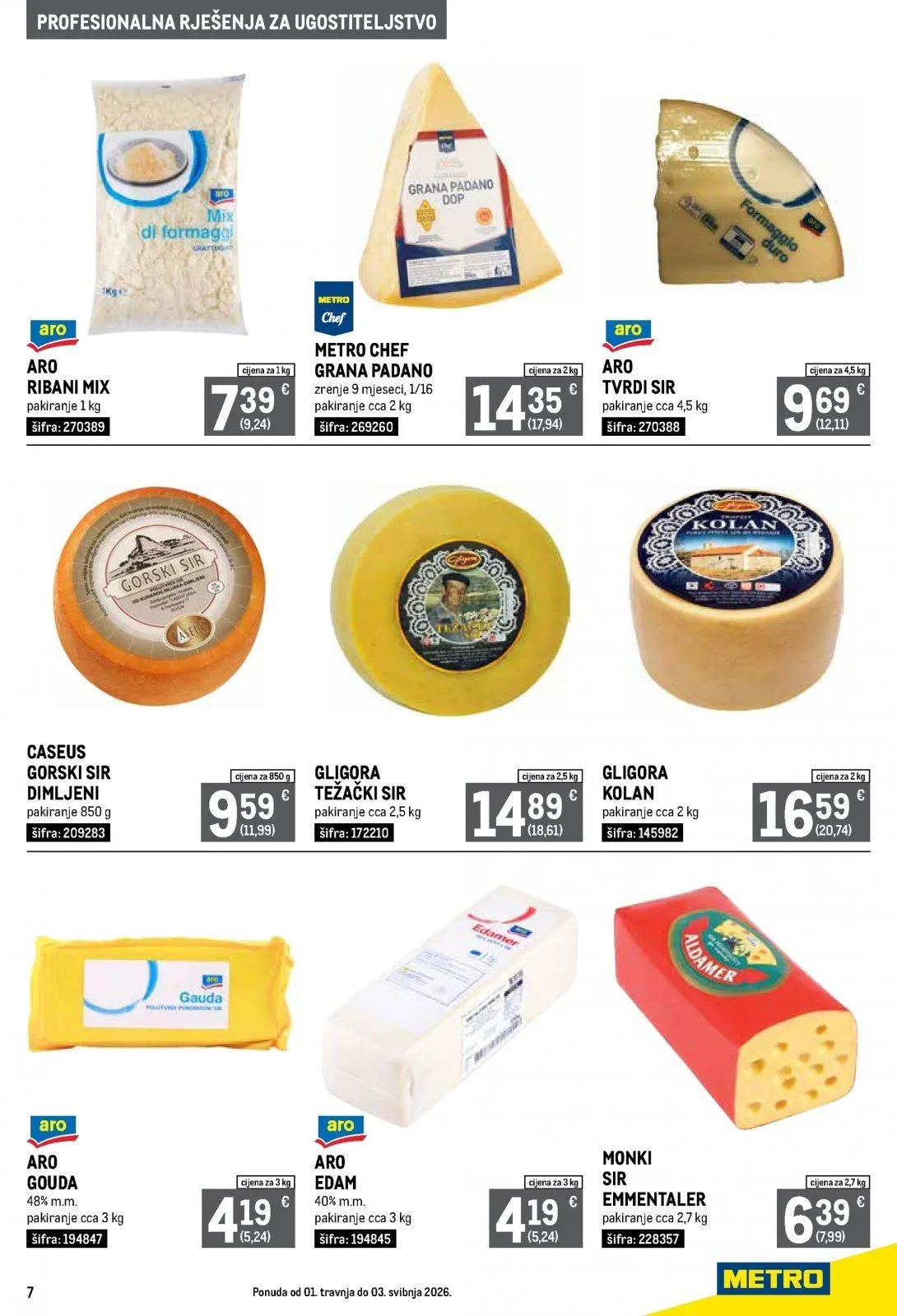 Katalog Metro katalog do 03.05.2026 od 2. travnja do 3. svibnja 2026. - Pregled Stranica 7