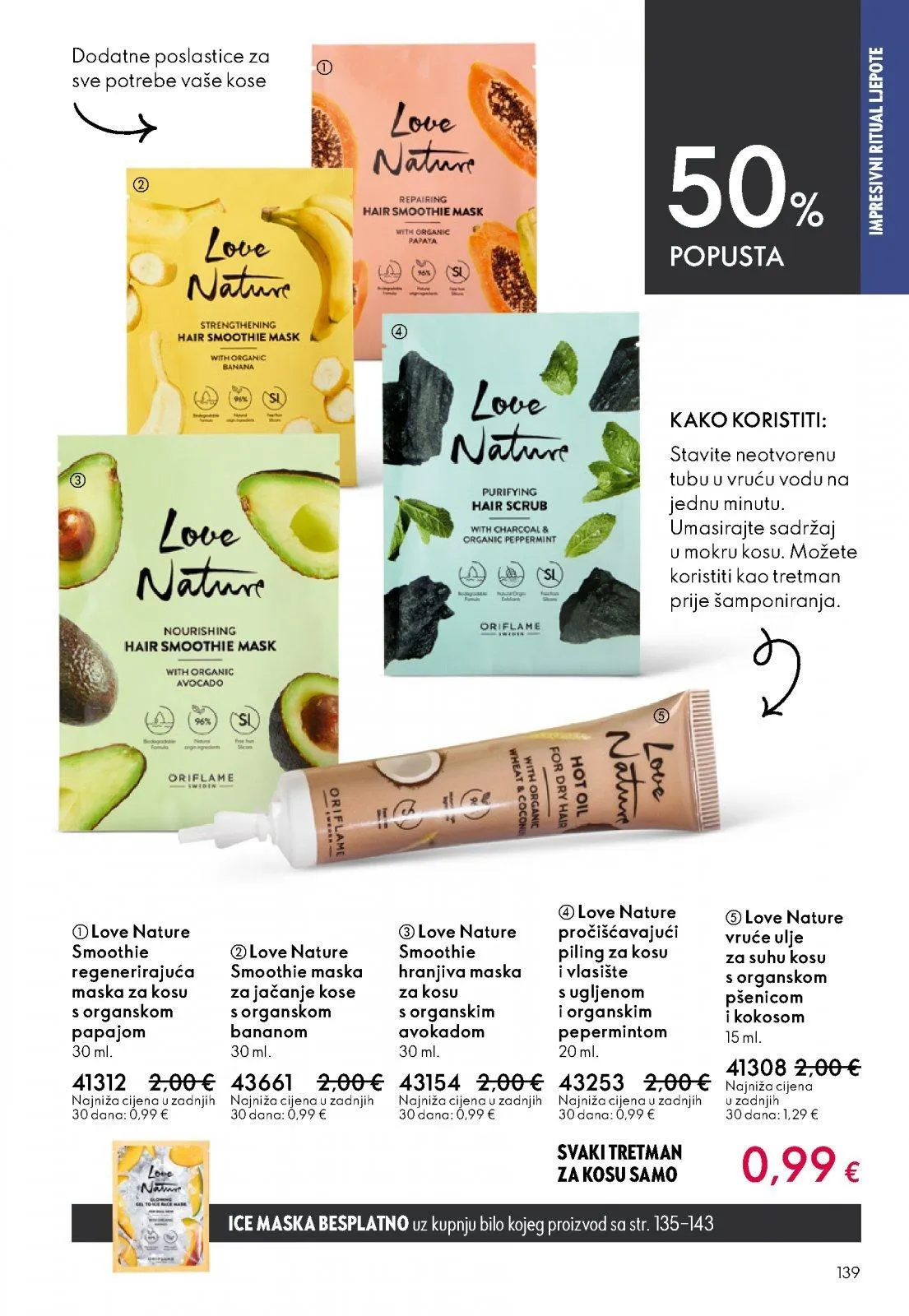 Katalog Oriflame katalog do 12.05.2026 od 22. travnja do 12. svibnja 2026. - Pregled Stranica 139