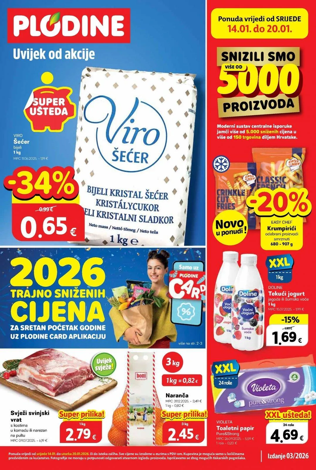Katalog Plodine katalog do 20.01.2026 od 14. siječnja do 20. siječnja 2026. - Pregled Stranica 1
