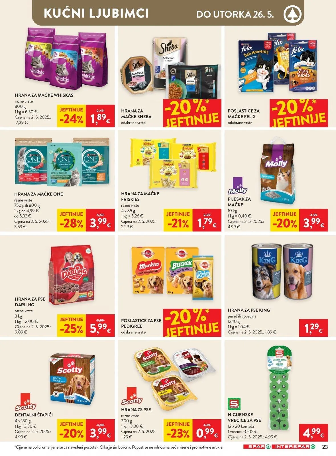 Katalog Interspar katalog do 26.05.2026 od 20. svibnja do 26. svibnja 2026. - Pregled Stranica 33