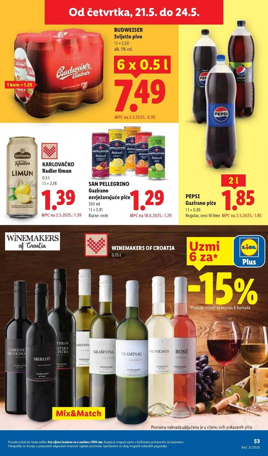 Katalog Lidl katalog do 24.05.2026 od 14. svibnja do 24. svibnja 2026. - Pregled Stranica 53