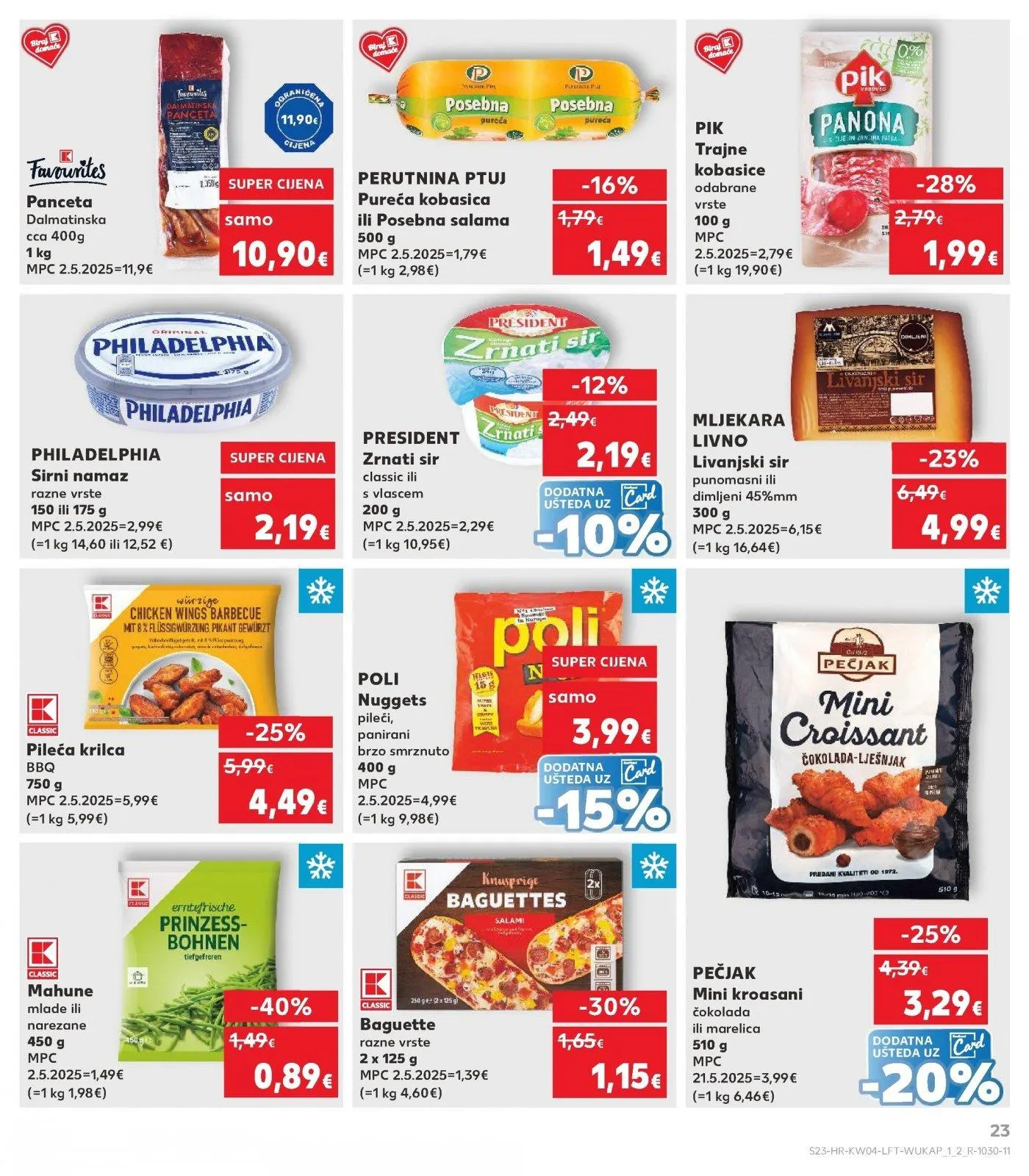 Katalog Kaufland katalog do 27.01.2026 od 21. siječnja do 27. siječnja 2026. - Pregled Stranica 23