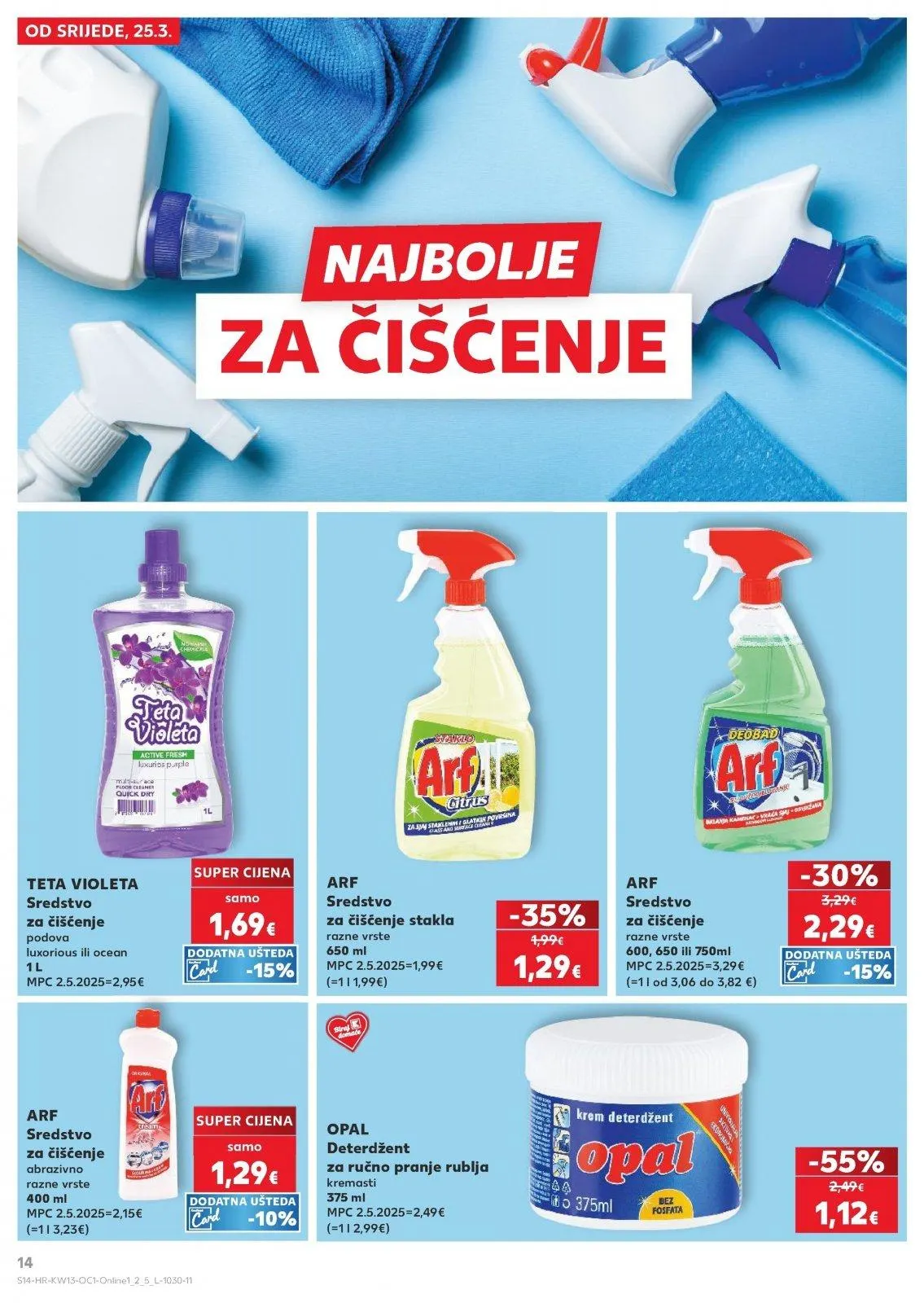 Katalog Kaufland katalog do 31.03.2026 od 25. ožujka do 31. ožujka 2026. - Pregled Stranica 14