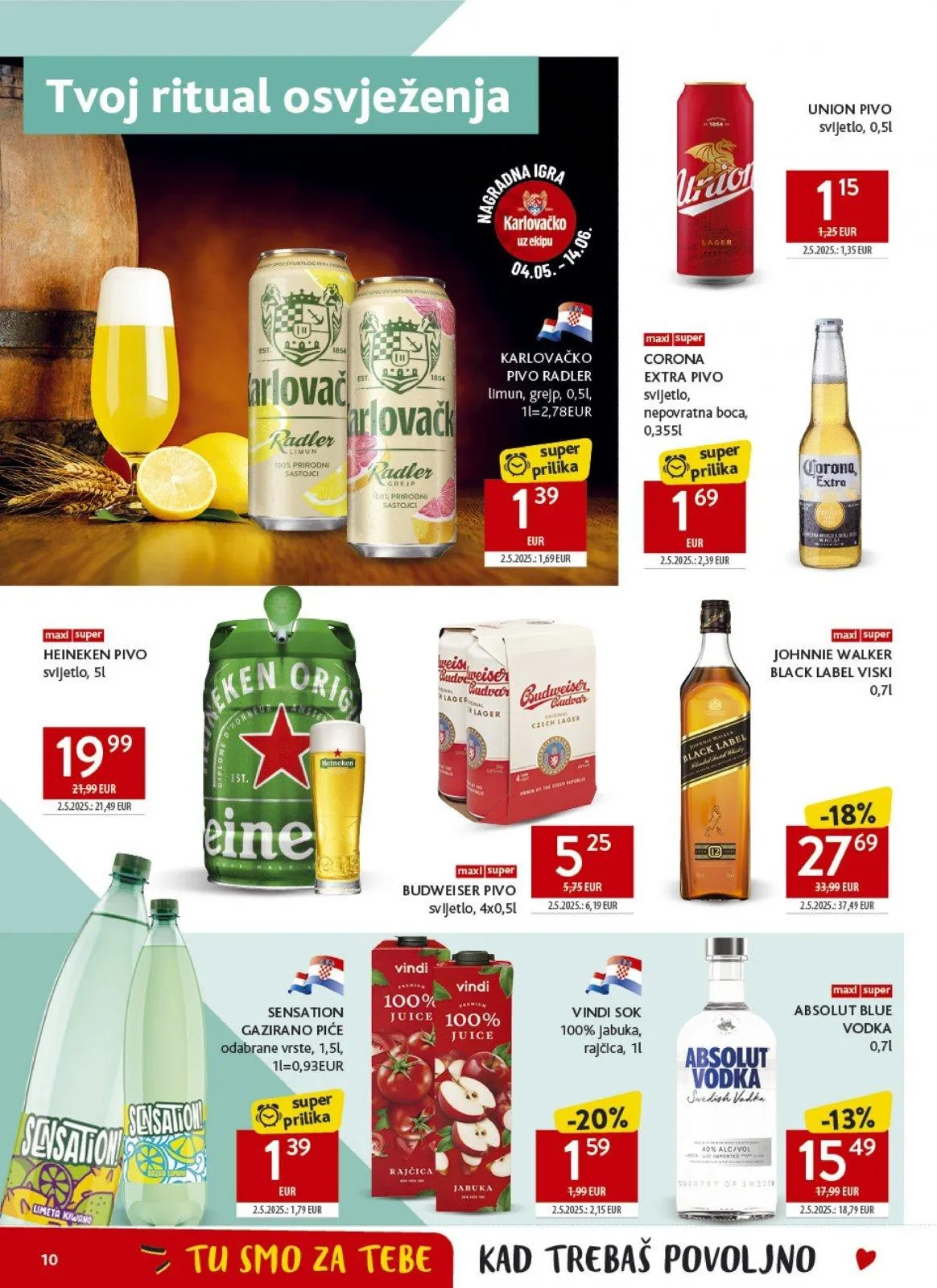 Katalog Konzum katalog do 02.06.2026 od 28. svibnja do 2. lipnja 2026. - Pregled Stranica 10