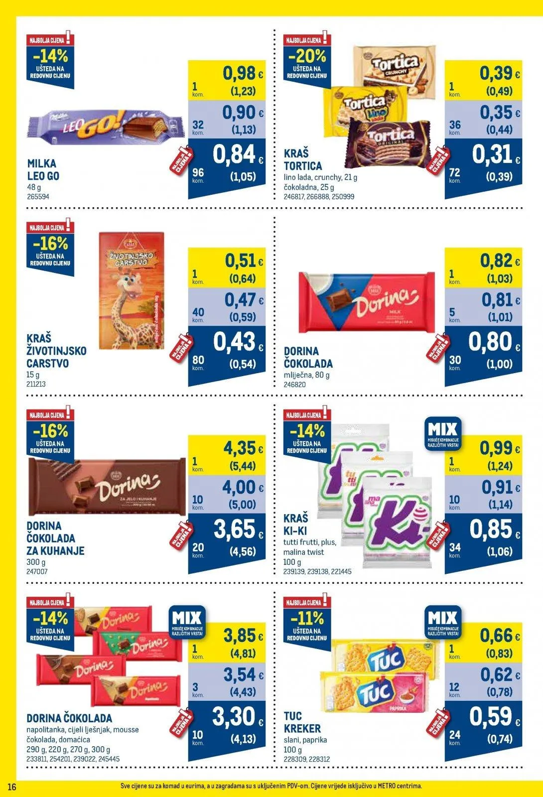 Katalog Metro katalog do 02.11.2025 od 28. listopada do 2. studenoga 2025. - Pregled Stranica 16