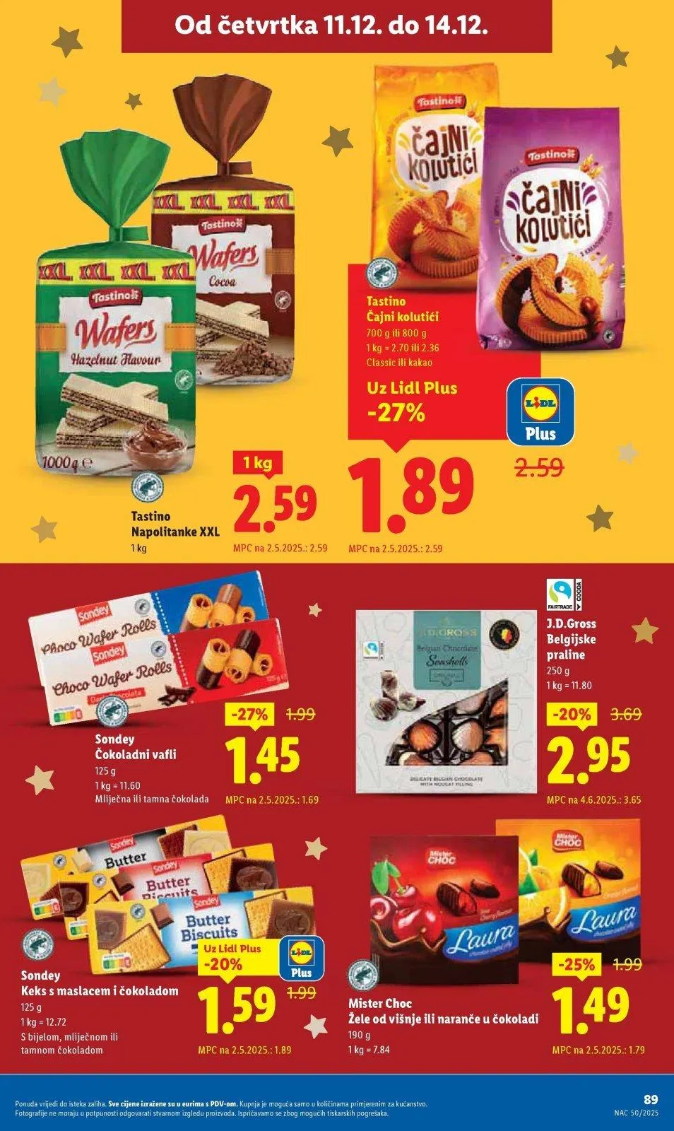 Katalog Lidl katalog do 14.12.2025 od 4. prosinca do 14. prosinca 2025. - Pregled Stranica 89