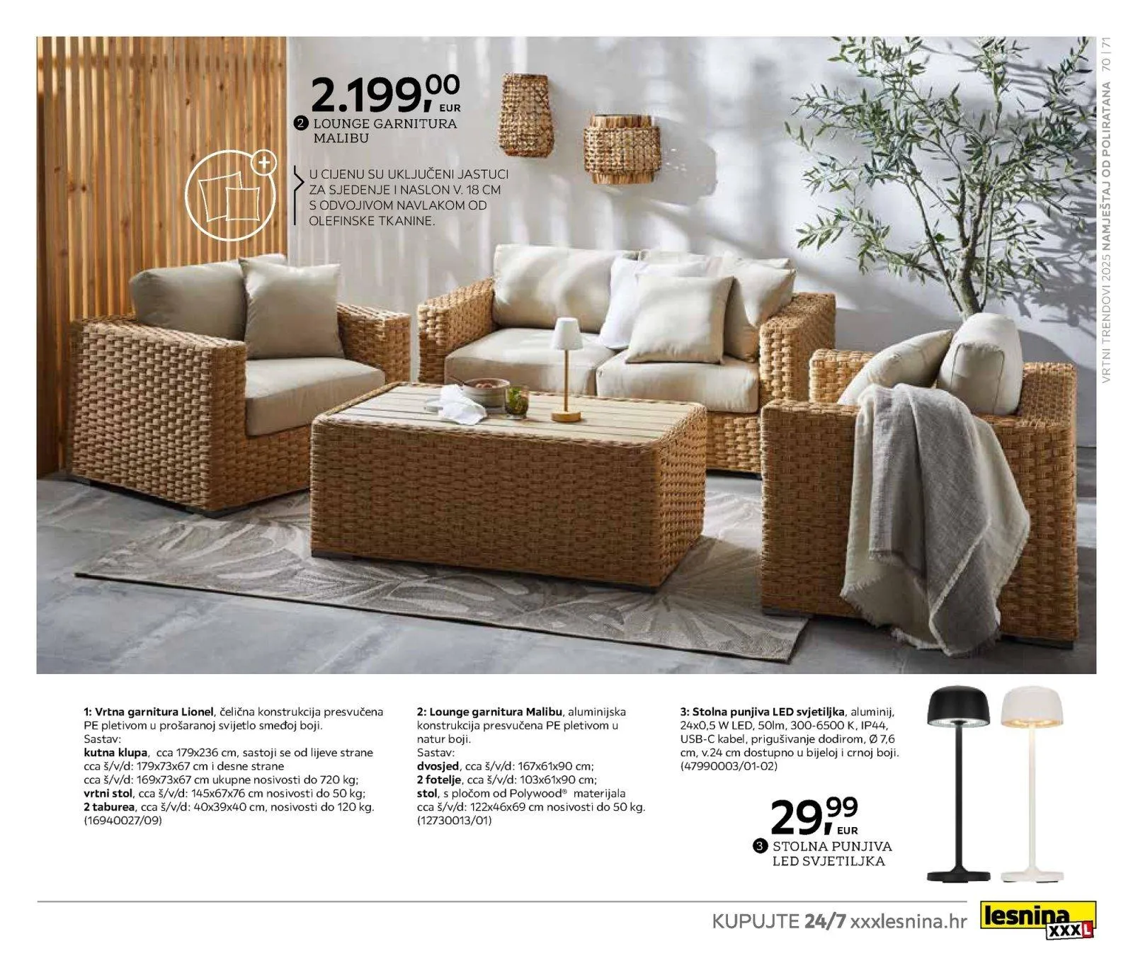 Katalog Lesnina katalog do 31.10.2025 od 28. listopada do 31. listopada 2025. - Pregled Stranica 71