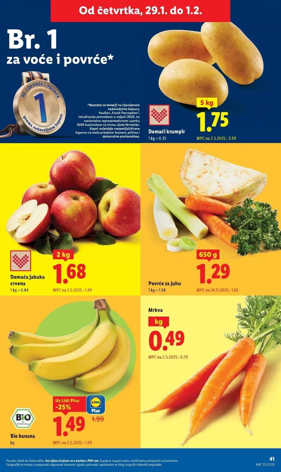 Katalog Lidl katalog do 01.02.2026 od 22. siječnja do 1. veljače 2026. - Pregled Stranica 41