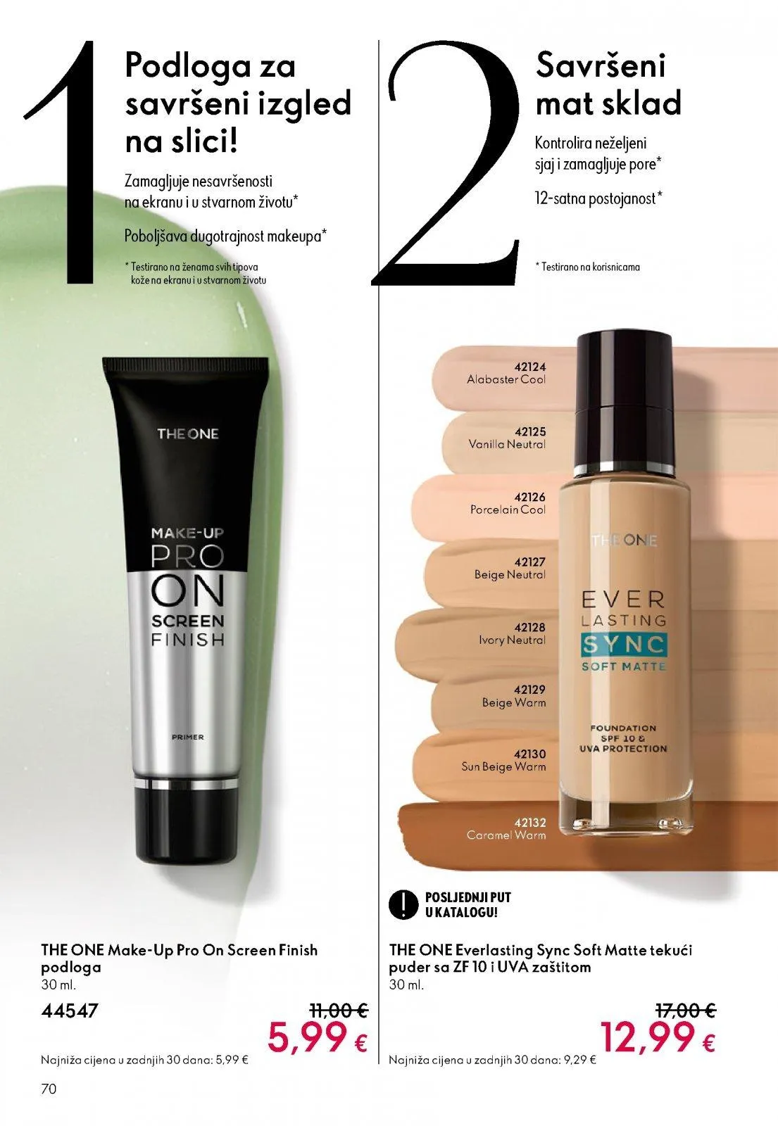 Katalog Oriflame katalog do 23.06.2026 od 9. lipnja do 23. lipnja 2026. - Pregled Stranica 70