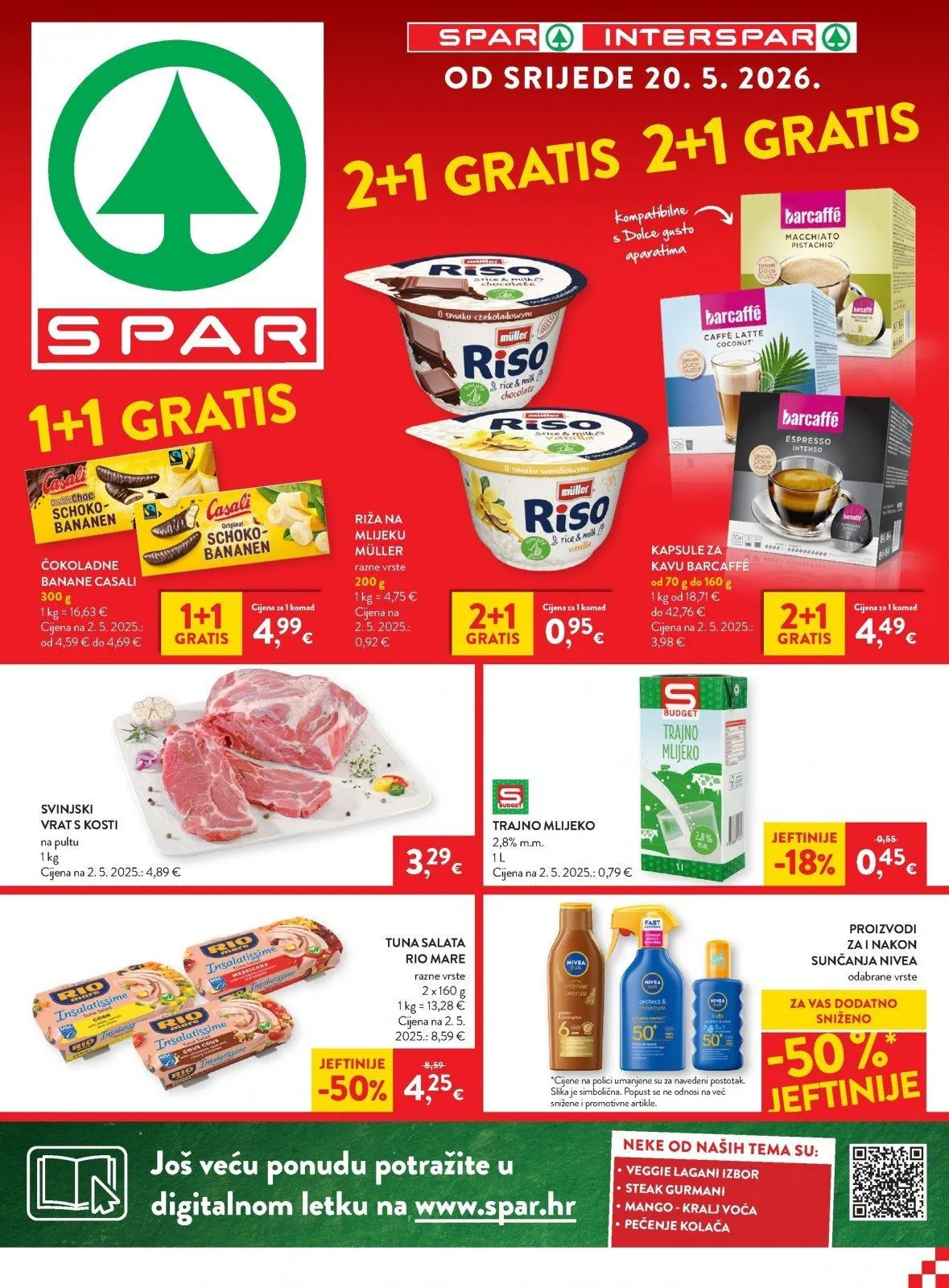 Katalog Interspar katalog do 26.05.2026 od 20. svibnja do 26. svibnja 2026. - Pregled Stranica 1