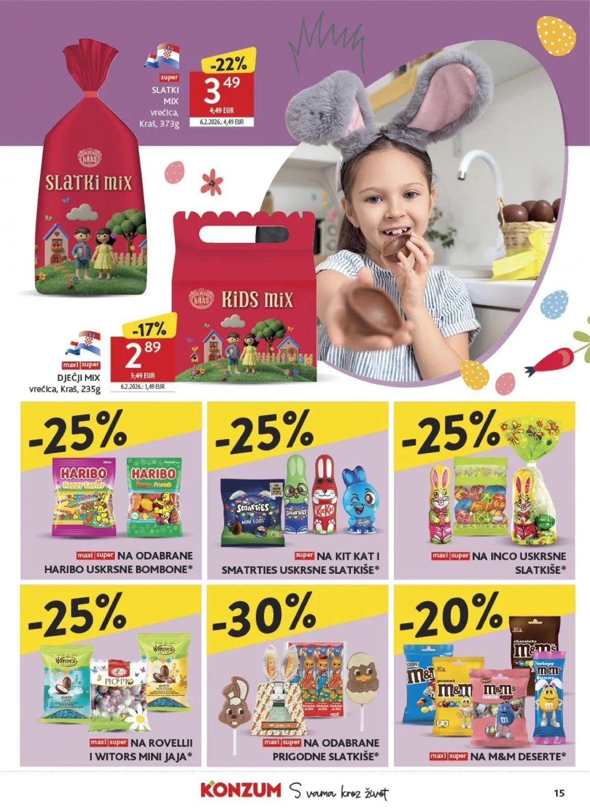 Katalog Konzum katalog do 24.03.2026 od 19. ožujka do 24. ožujka 2026. - Pregled Stranica 15