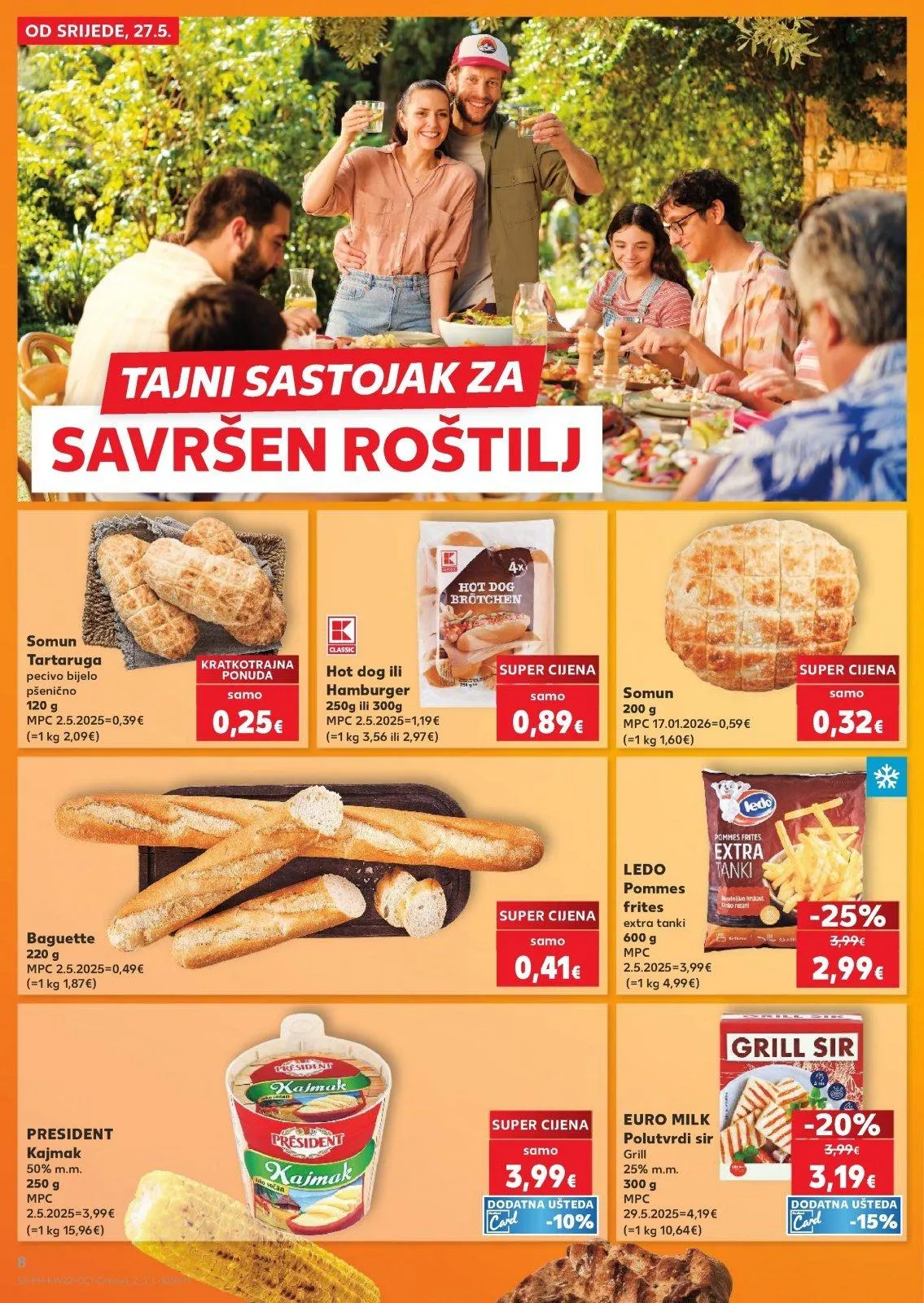 Katalog Kaufland katalog do 02.06.2026 od 27. svibnja do 2. lipnja 2026. - Pregled Stranica 8