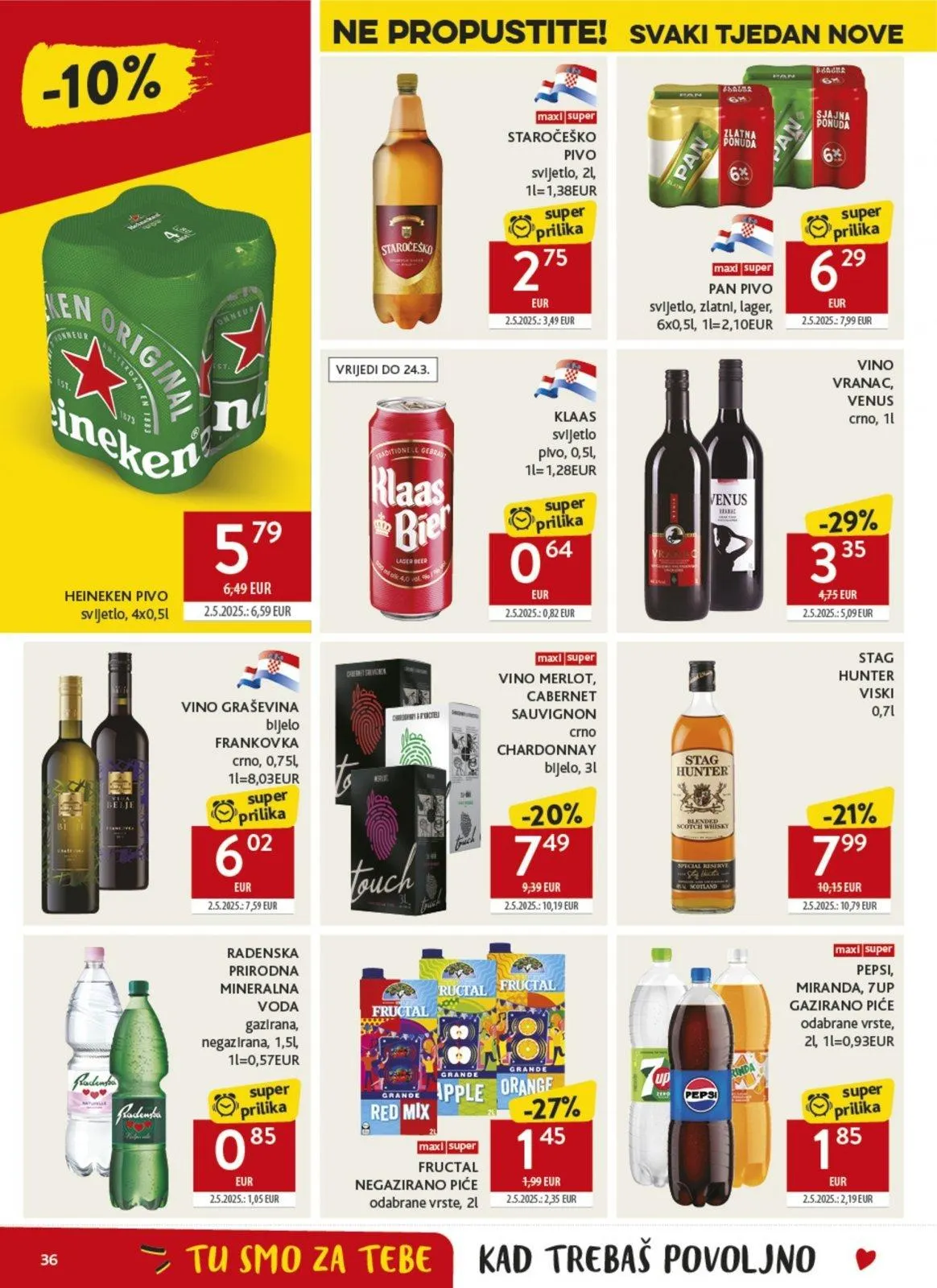 Katalog Konzum katalog do 17.03.2026 od 12. ožujka do 17. ožujka 2026. - Pregled Stranica 36