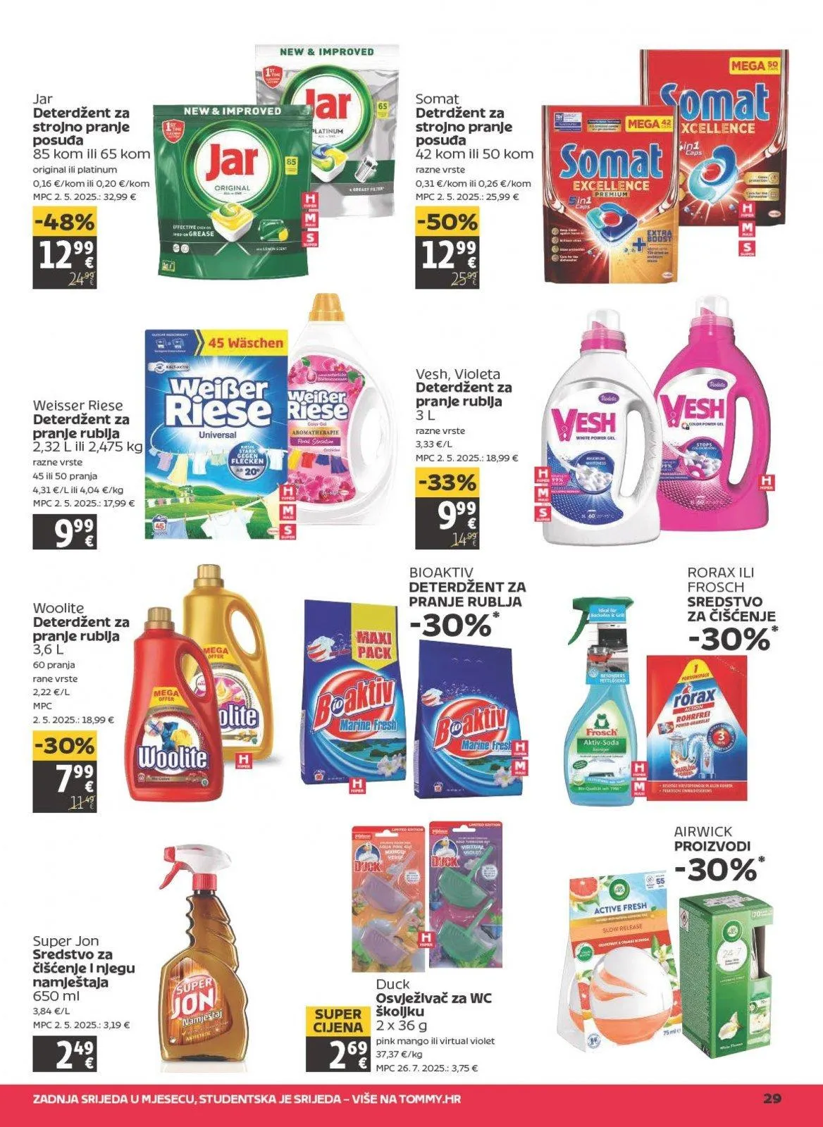 Katalog Tommy katalog do 25.02.2026 od 19. veljače do 25. veljače 2026. - Pregled Stranica 29