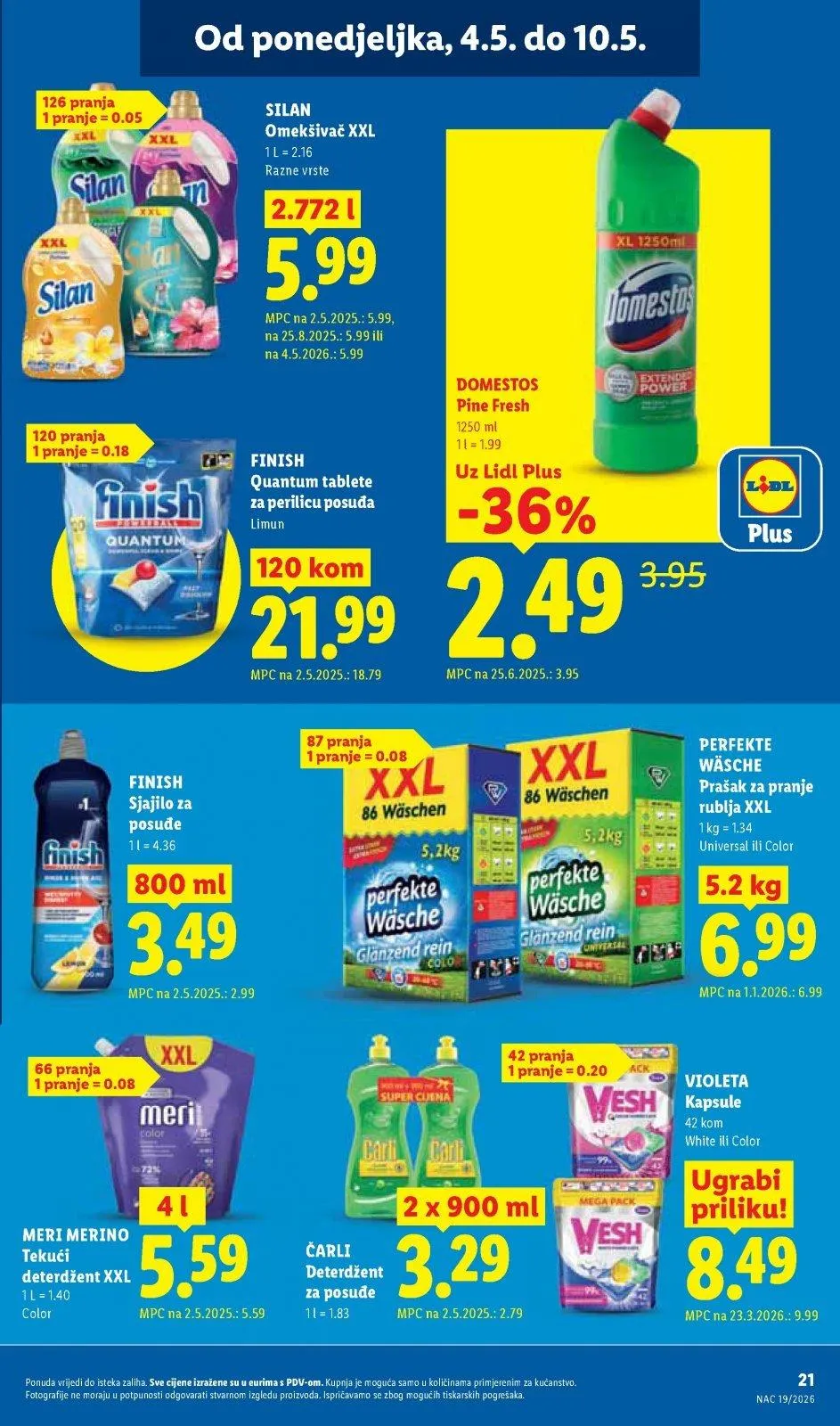 Katalog Lidl katalog do 10.05.2026 od 30. travnja do 10. svibnja 2026. - Pregled Stranica 21
