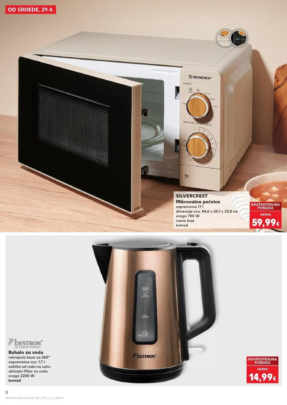 Katalog Kaufland katalog do 05.05.2026 od 29. travnja do 5. svibnja 2026. - Pregled Stranica 8