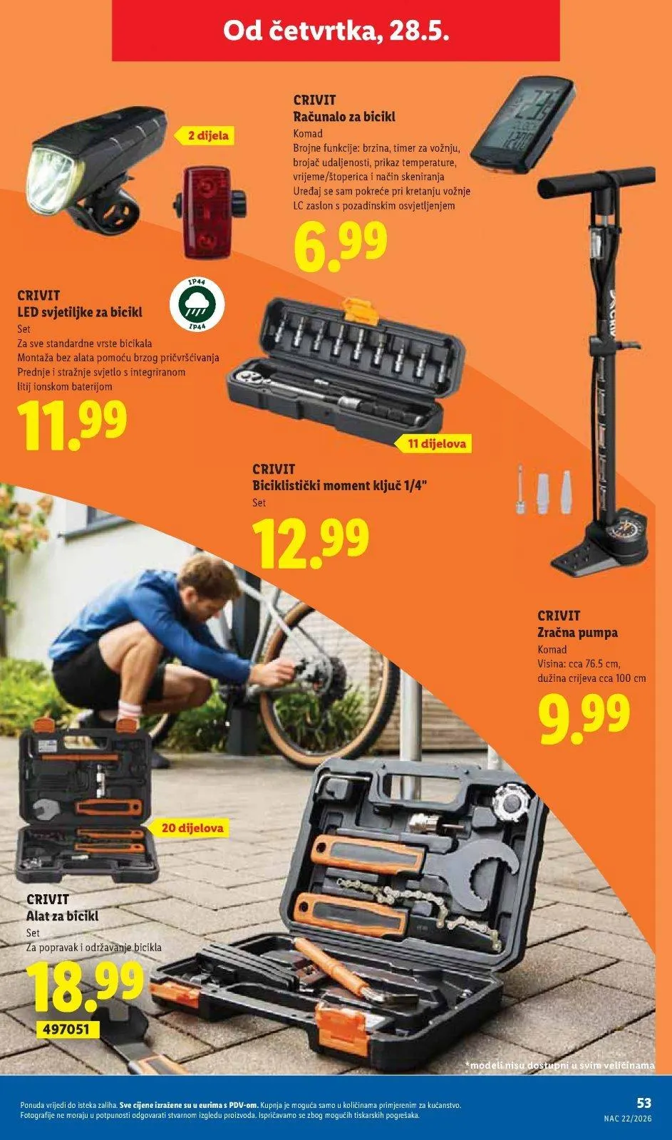 Katalog Lidl katalog do 31.05.2026 od 21. svibnja do 31. svibnja 2026. - Pregled Stranica 53