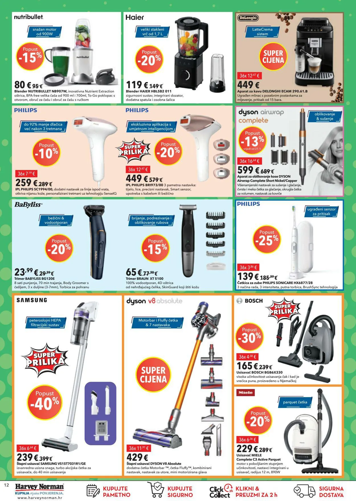 Katalog Harvey Norman od 25. siječnja do 7. veljače 2024. - Pregled Stranica 12