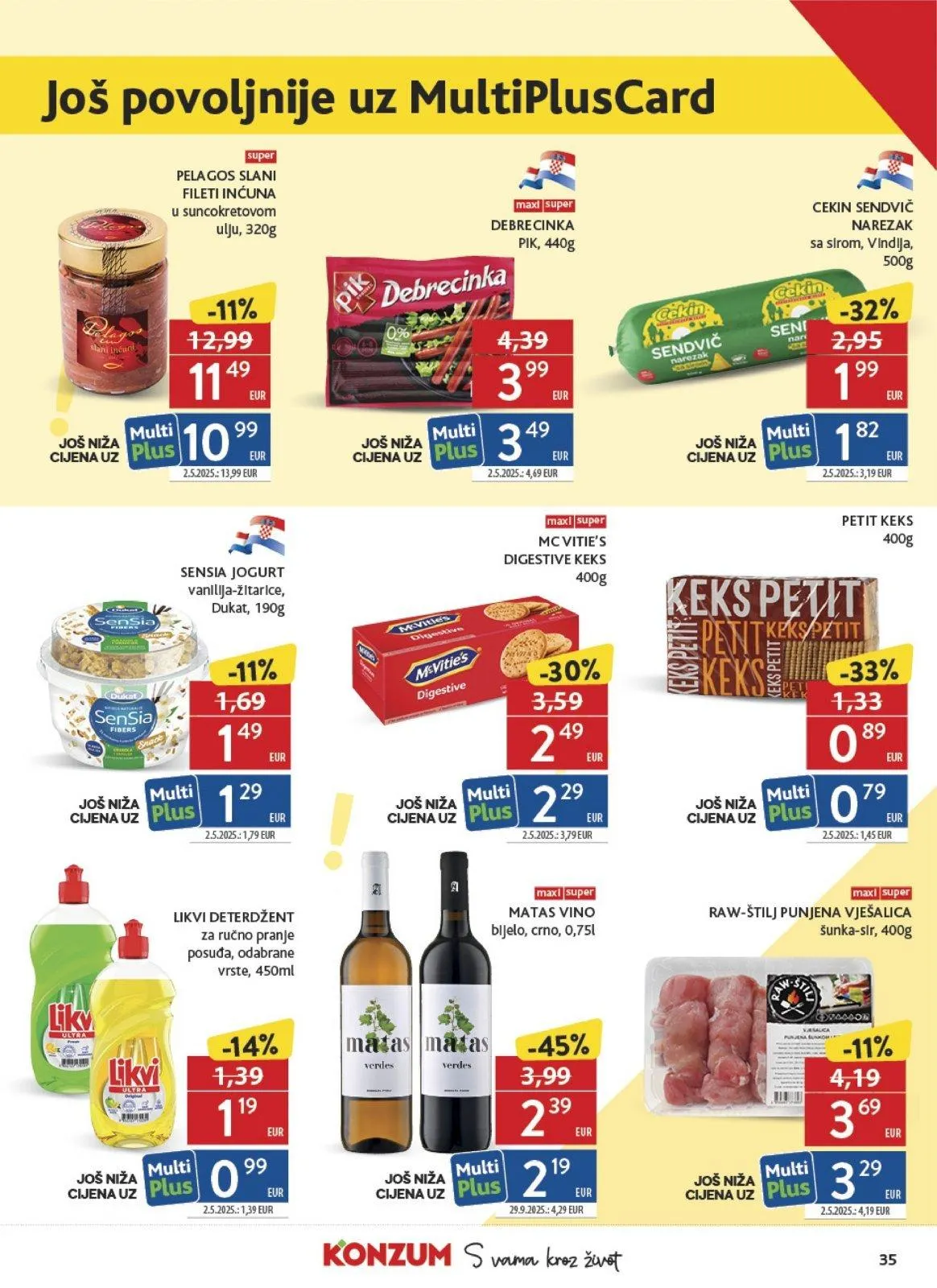 Katalog Konzum katalog do 10.02.2026 od 4. veljače do 10. veljače 2026. - Pregled Stranica 35