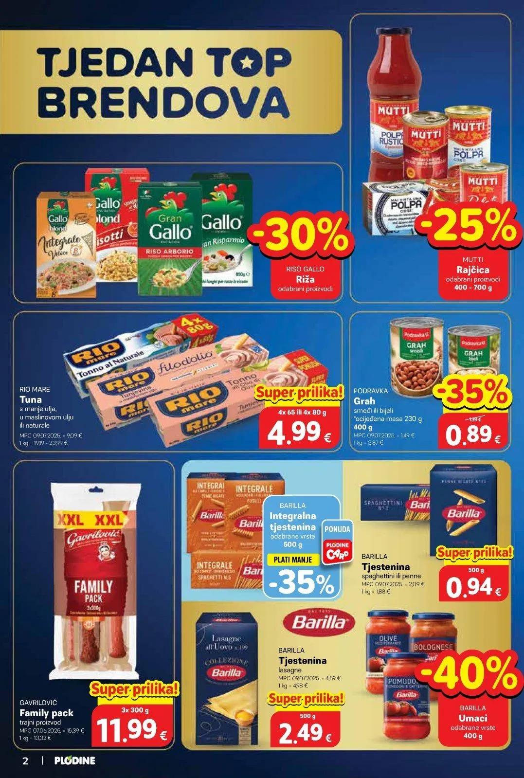 Katalog Plodine katalog do 09.12.2025 od 3. prosinca do 9. prosinca 2025. - Pregled Stranica 2