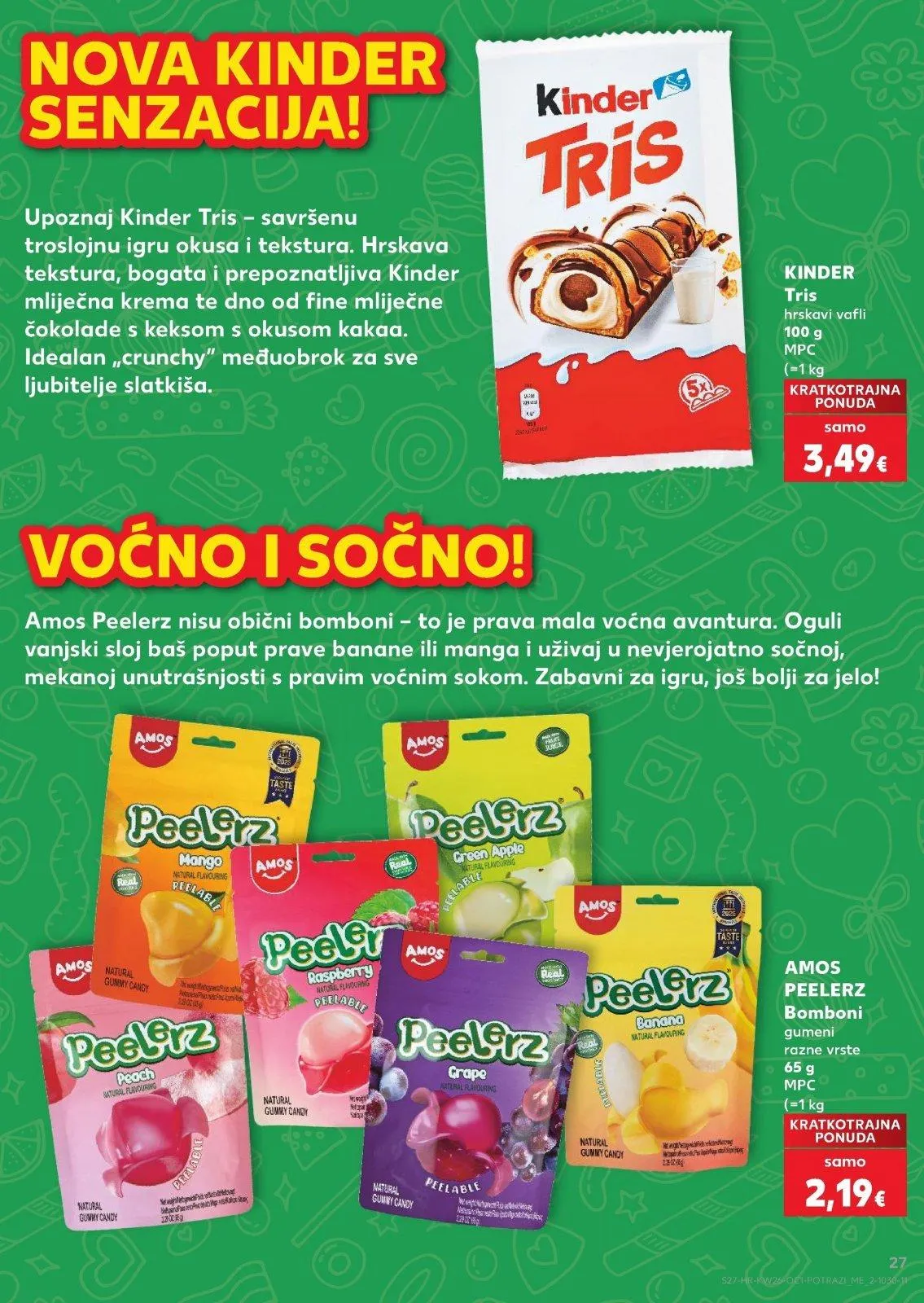 Katalog Kaufland katalog do 30.06.2026 od 25. lipnja do 30. lipnja 2026. - Pregled Stranica 27