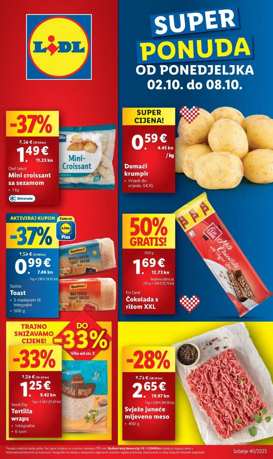 Katalog Lidl katalog do 08.10.2023 od 28. rujna do 8. listopada 2023. - Pregled Stranica 1