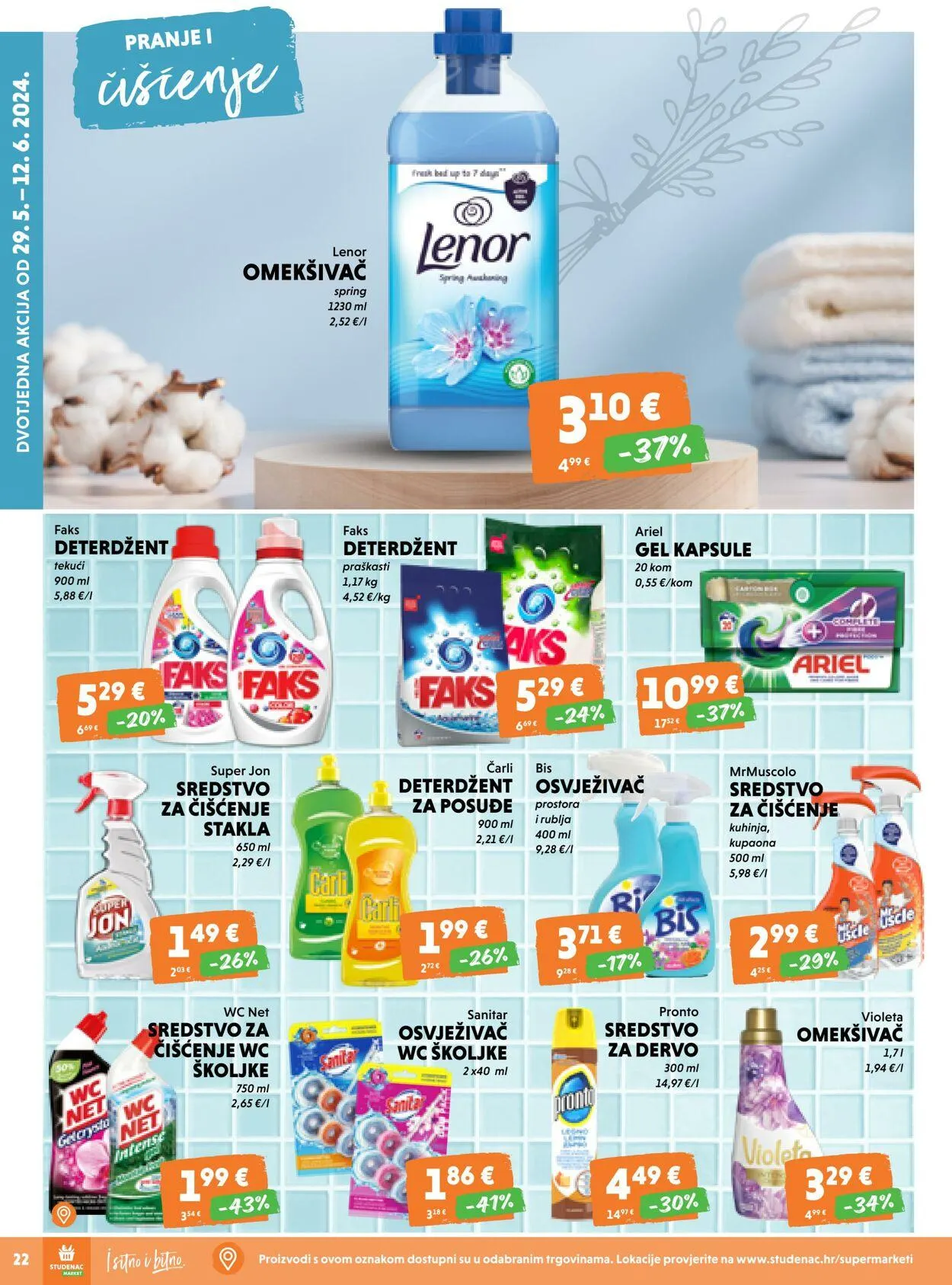 Katalog Studenac od 29. svibnja do 5. lipnja 2024. - Pregled Stranica 22