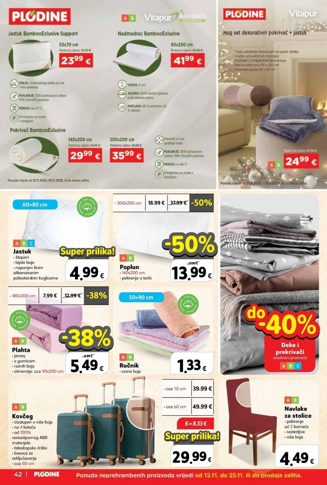 Katalog Plodine katalog do 18.11.2025 od 12. studenoga do 18. studenoga 2025. - Pregled Stranica 42