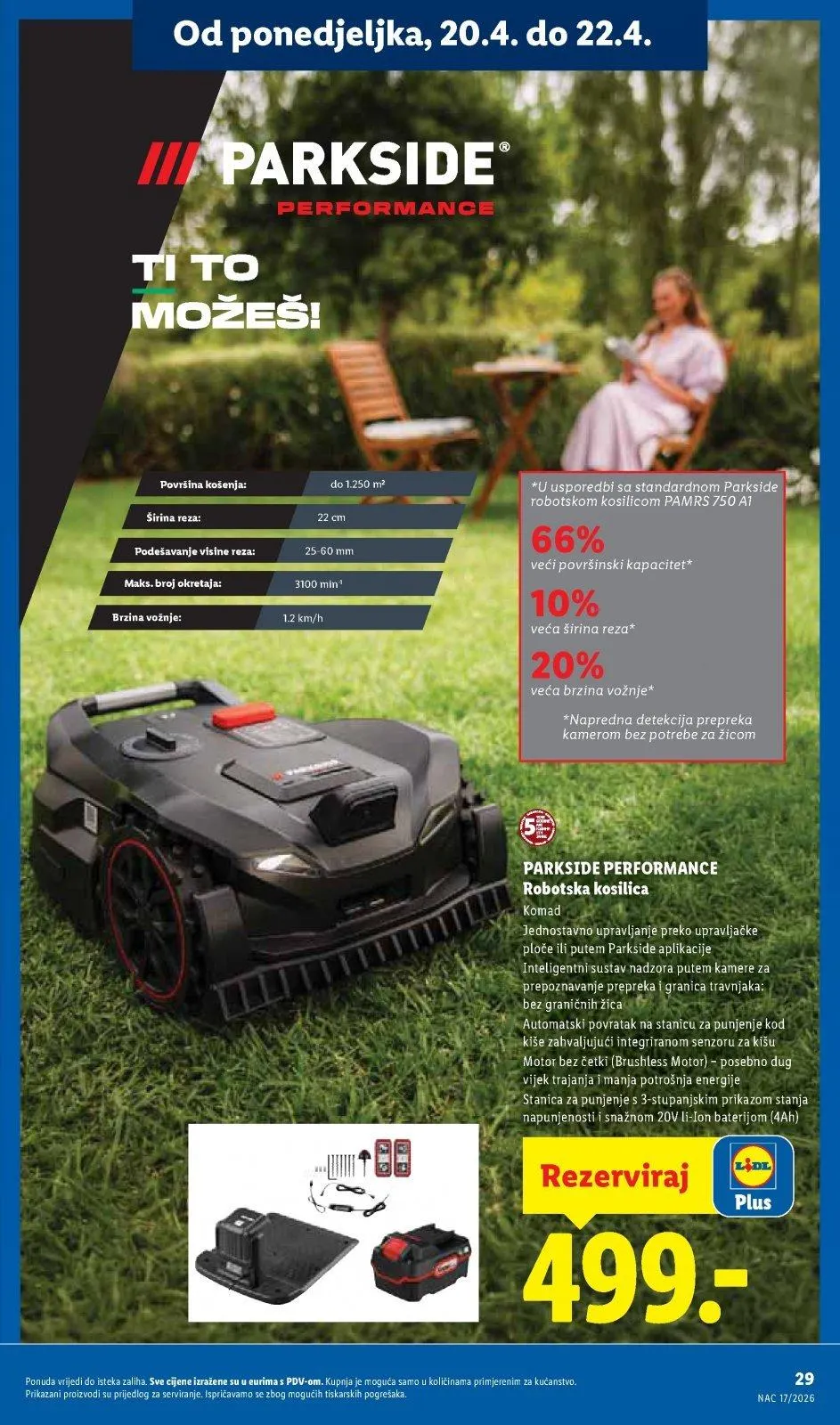 Katalog Lidl katalog do 26.04.2026 od 16. travnja do 26. travnja 2026. - Pregled Stranica 29