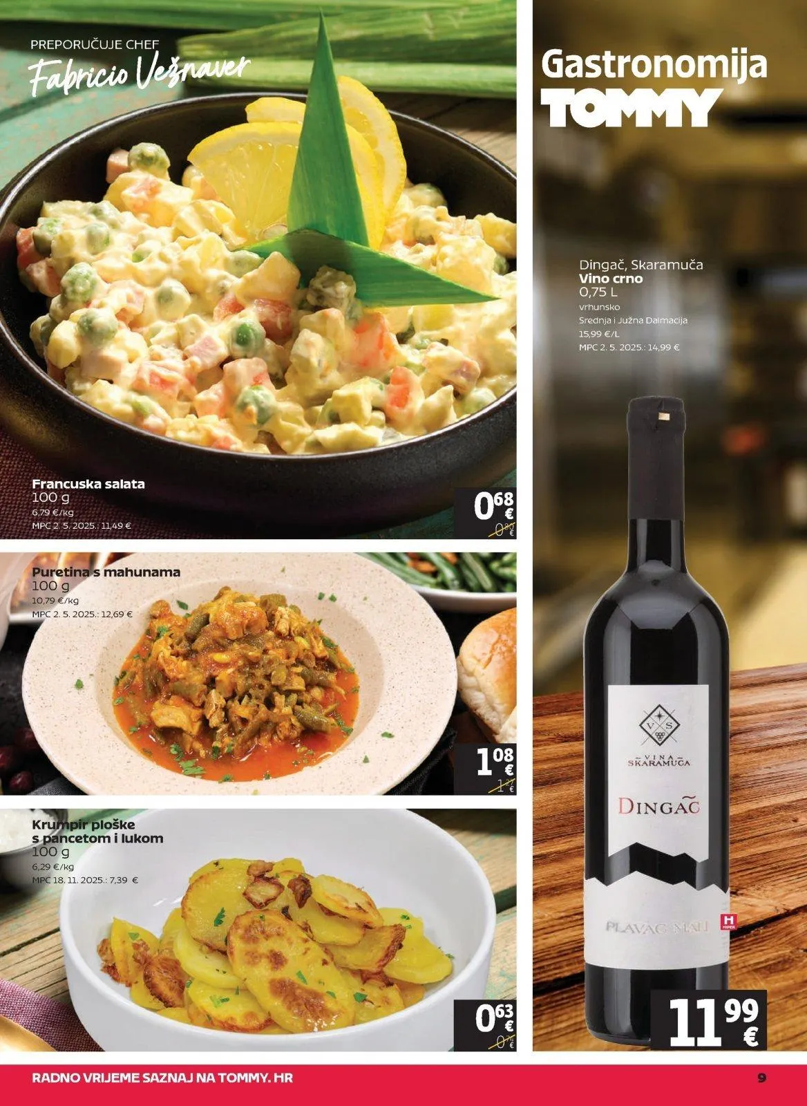 Katalog Tommy katalog do 08.04.2026 od 2. travnja do 8. travnja 2026. - Pregled Stranica 9