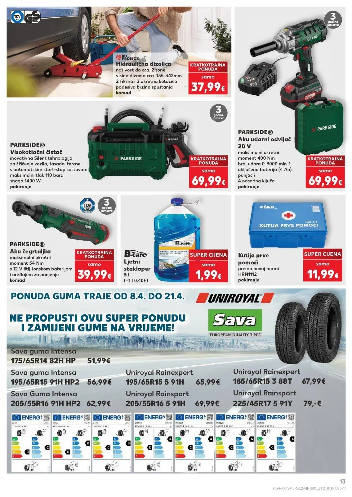 Katalog Kaufland katalog do 14.04.2026 od 8. travnja do 14. travnja 2026. - Pregled Stranica 13