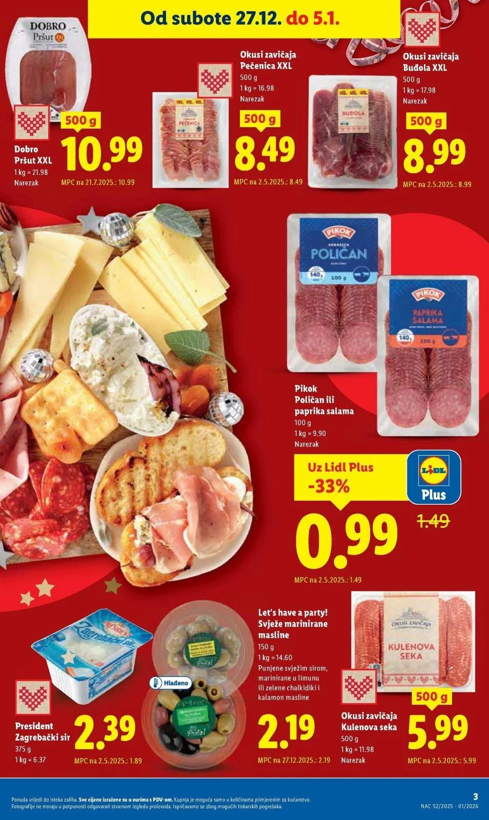 Katalog Lidl katalog do 05.01.2026 od 18. prosinca do 5. siječnja 2026. - Pregled Stranica 3