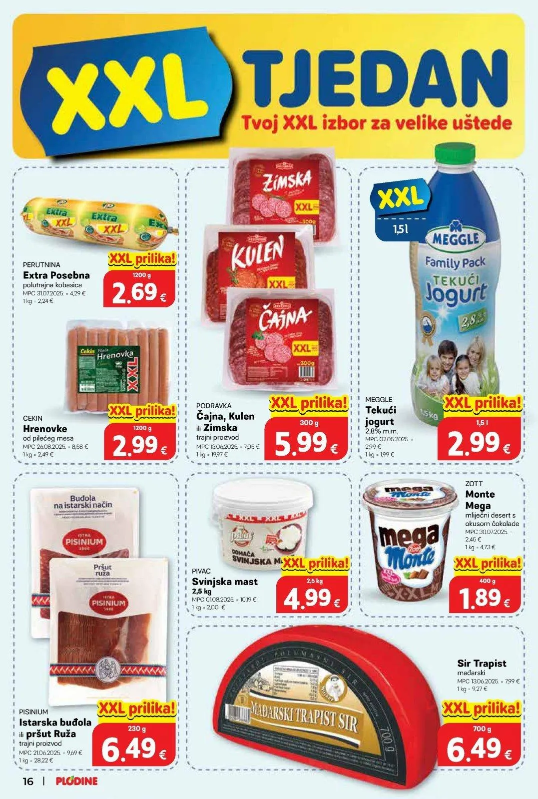 Katalog Plodine katalog do 11.11.2025 od 6. studenoga do 11. studenoga 2025. - Pregled Stranica 16