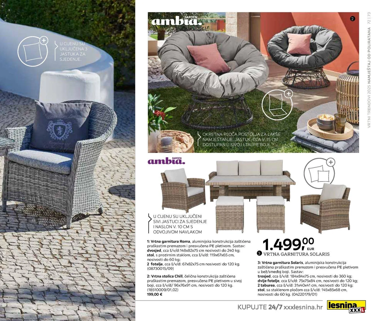 Katalog Lesnina katalog do 31.10.2025 od 28. listopada do 31. listopada 2025. - Pregled Stranica 73