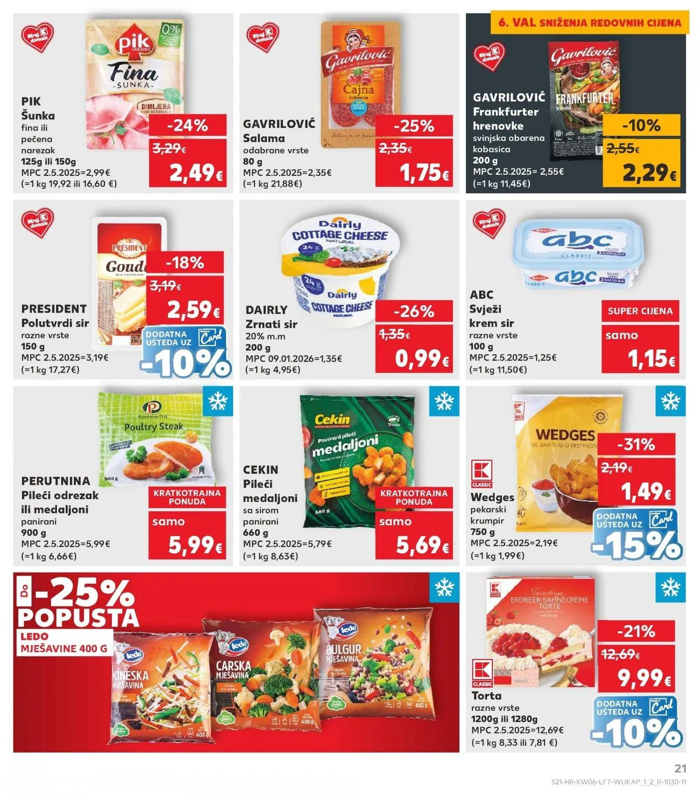 Katalog Kaufland katalog do 10.02.2026 od 4. veljače do 10. veljače 2026. - Pregled Stranica 21