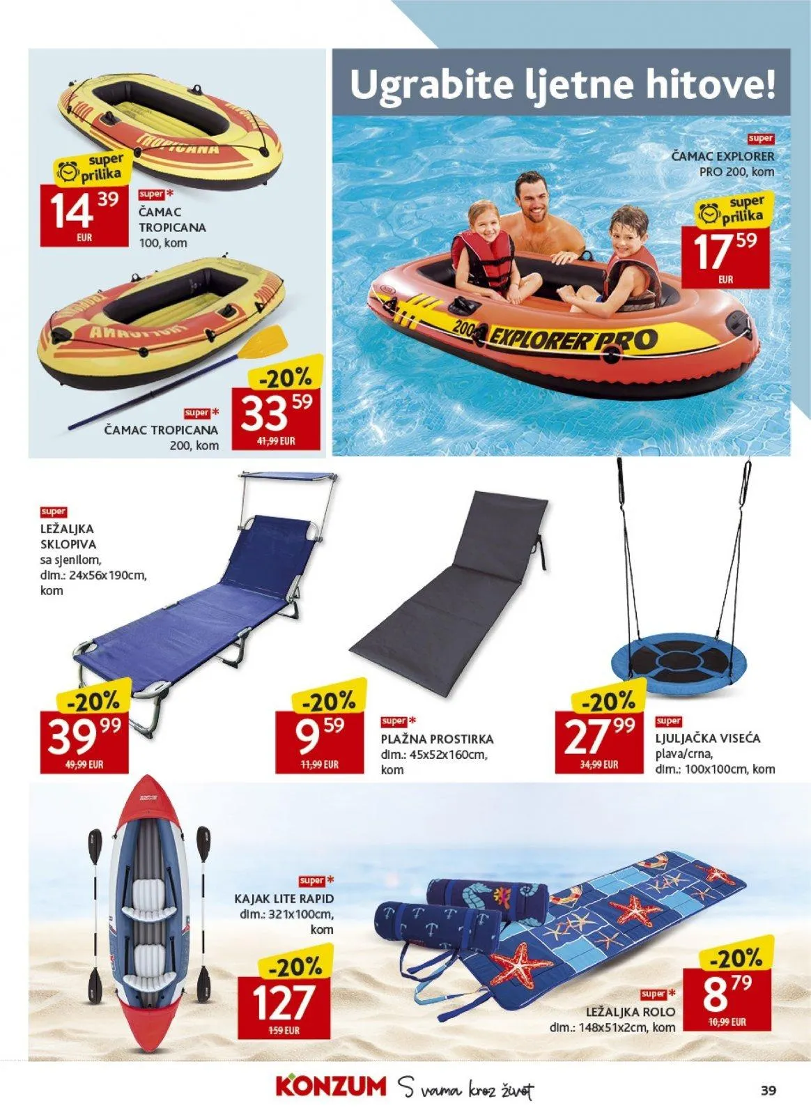 Katalog Konzum katalog do 30.06.2026 od 26. lipnja do 30. lipnja 2026. - Pregled Stranica 39
