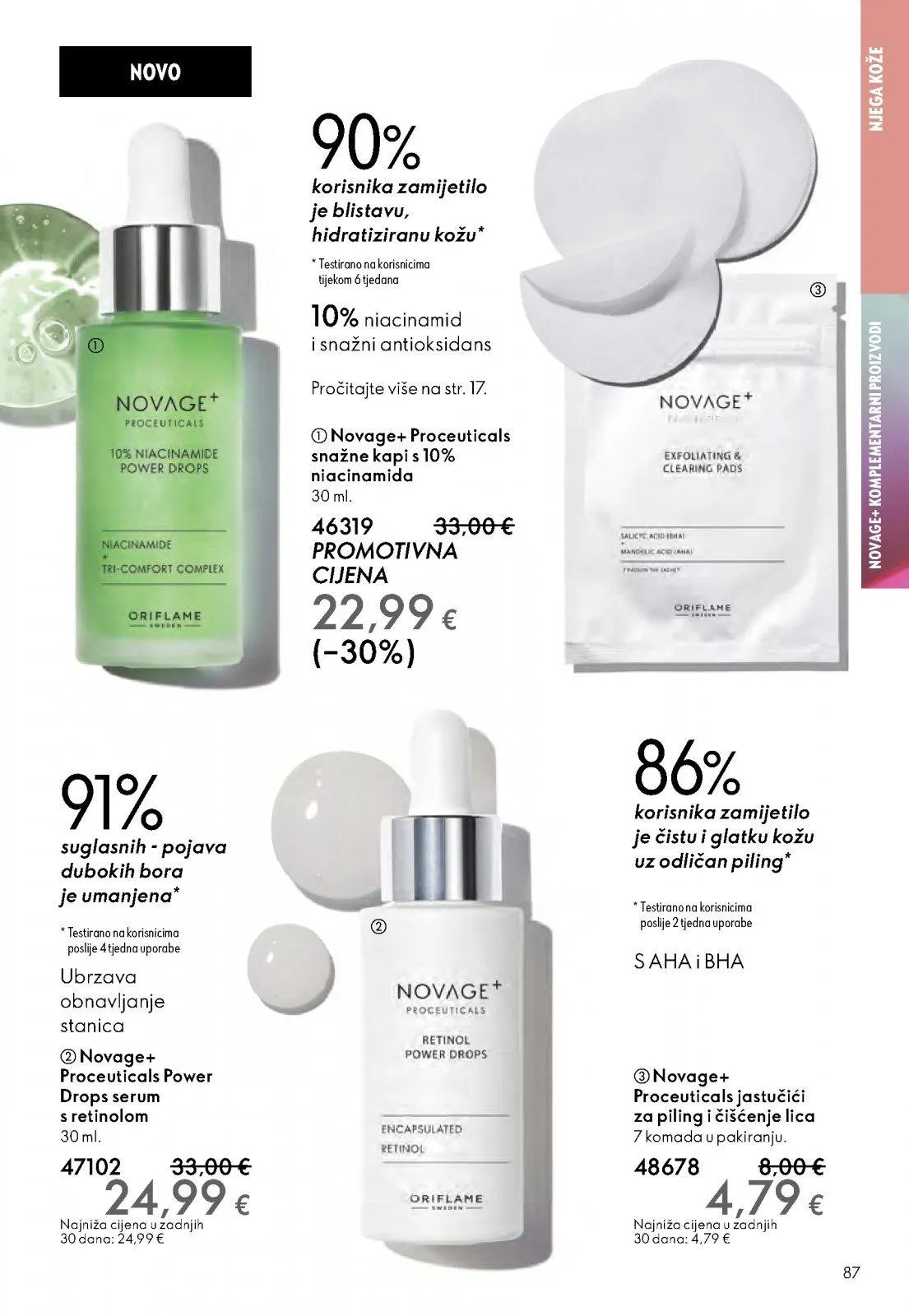 Katalog Oriflame katalog do 16.11.2025 od 31. listopada do 16. studenoga 2025. - Pregled Stranica 87