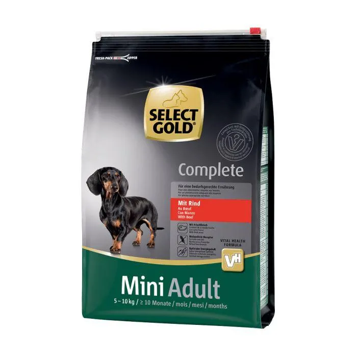 Select Gold Complete Adult Mini govedina