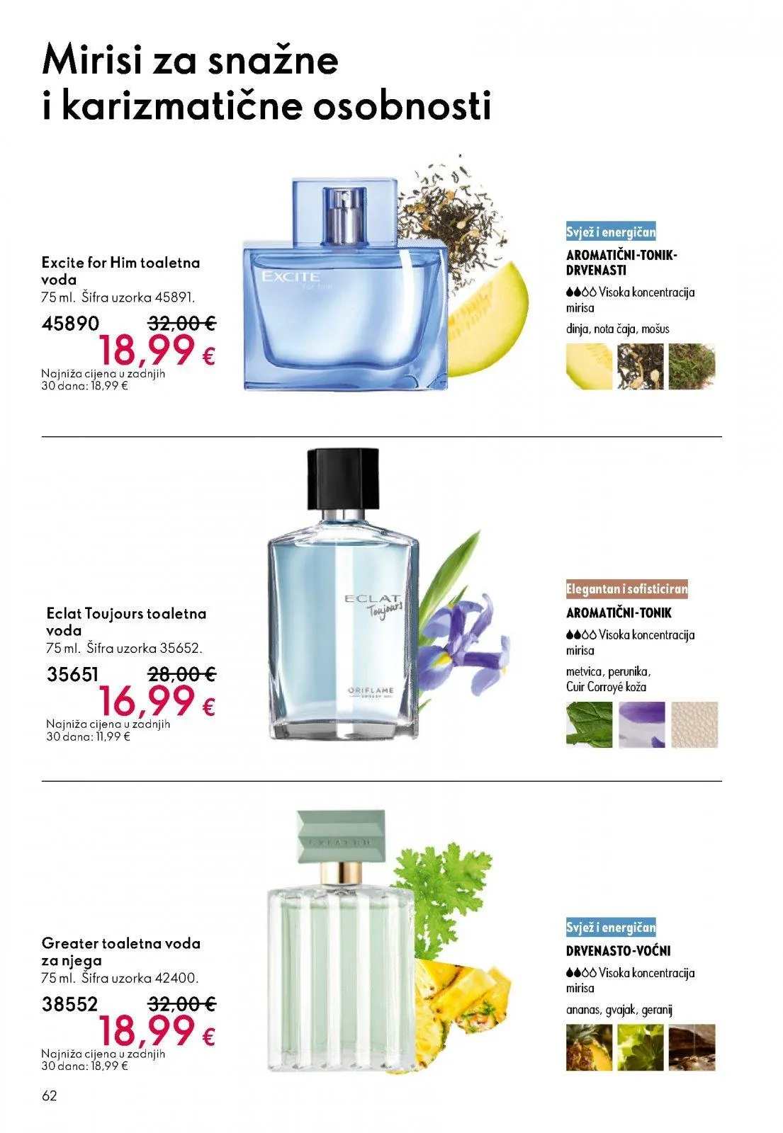 Katalog Oriflame katalog do 02.06.2026 od 13. svibnja do 2. lipnja 2026. - Pregled Stranica 62