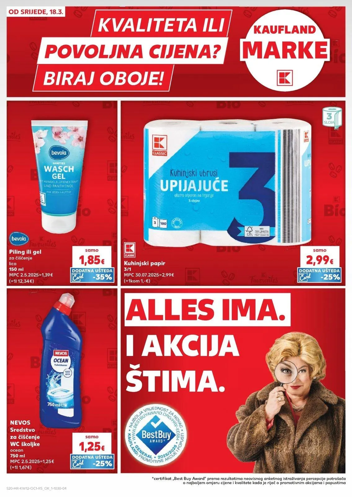 Katalog Kaufland katalog do 24.03.2026 od 18. ožujka do 24. ožujka 2026. - Pregled Stranica 20