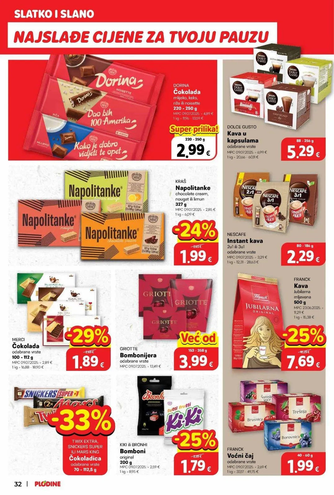 Katalog Plodine katalog do 20.01.2026 od 14. siječnja do 20. siječnja 2026. - Pregled Stranica 32