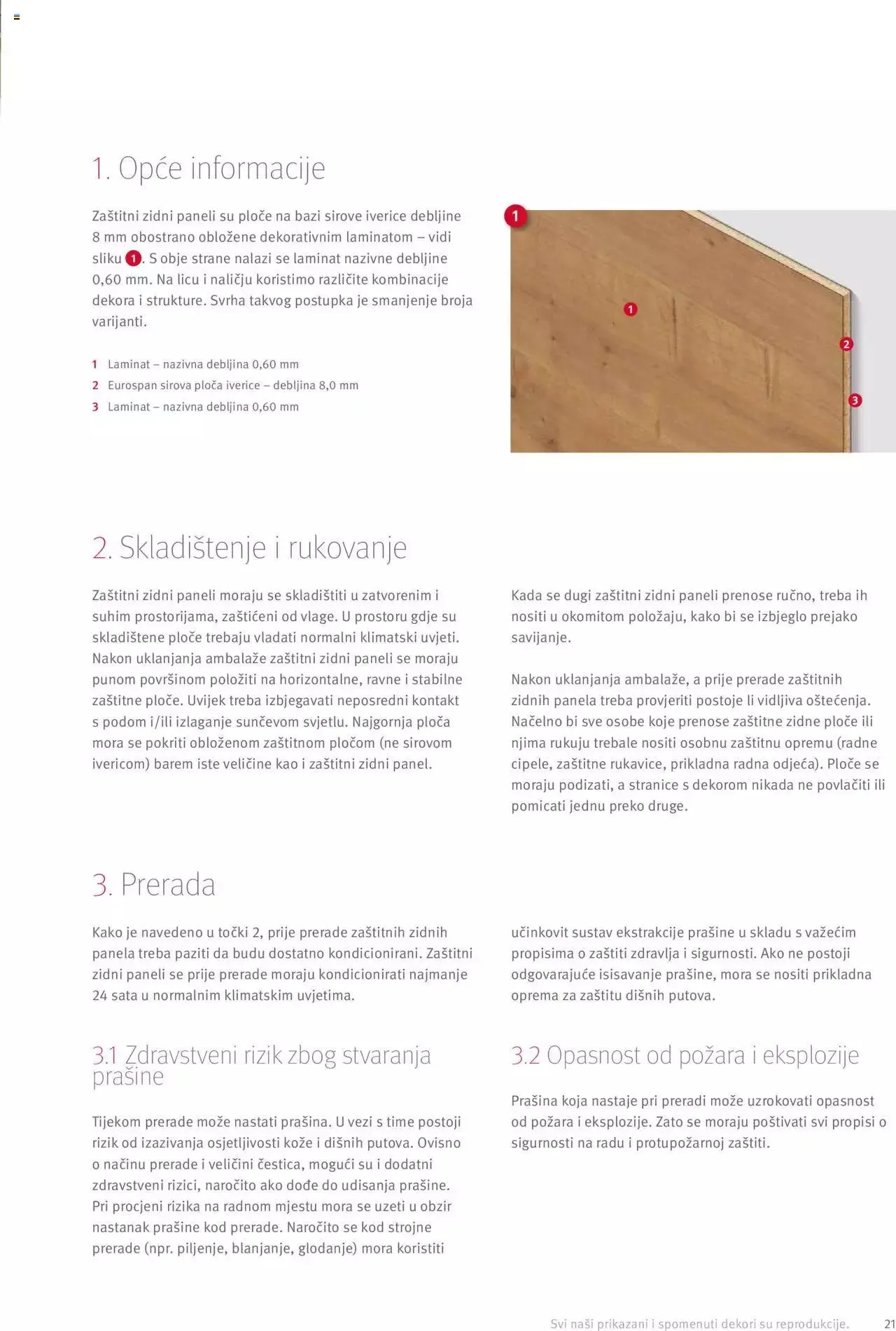 Katalog Elgrad - Egger radne ploče - Upute za preradu i dodaci od 1. travnja do 31. prosinca 2023. - Pregled Stranica 21