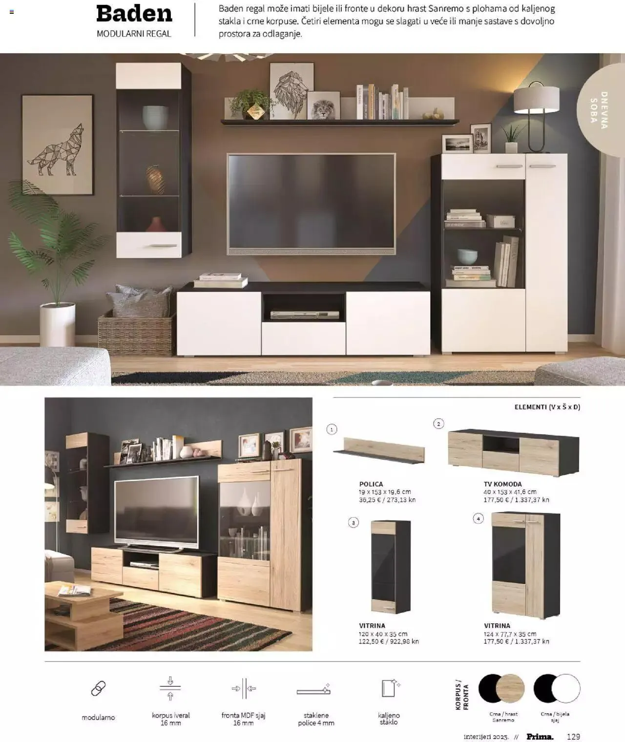 Katalog Katalog interijeri 2023 Prima od 20. veljače do 31. prosinca 2023. - Pregled Stranica 131