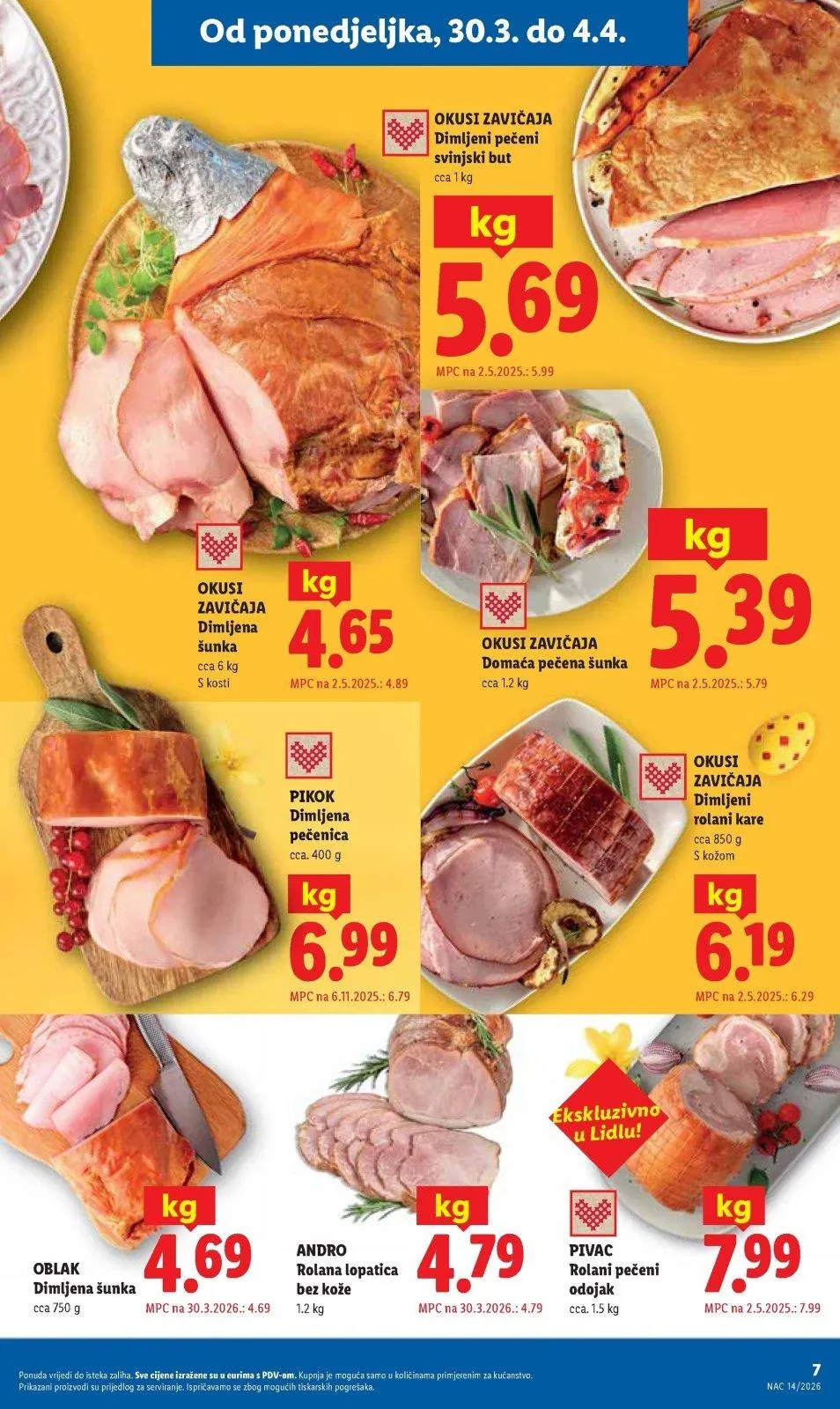 Katalog Lidl katalog do 04.04.2026 od 26. ožujka do 4. travnja 2026. - Pregled Stranica 7