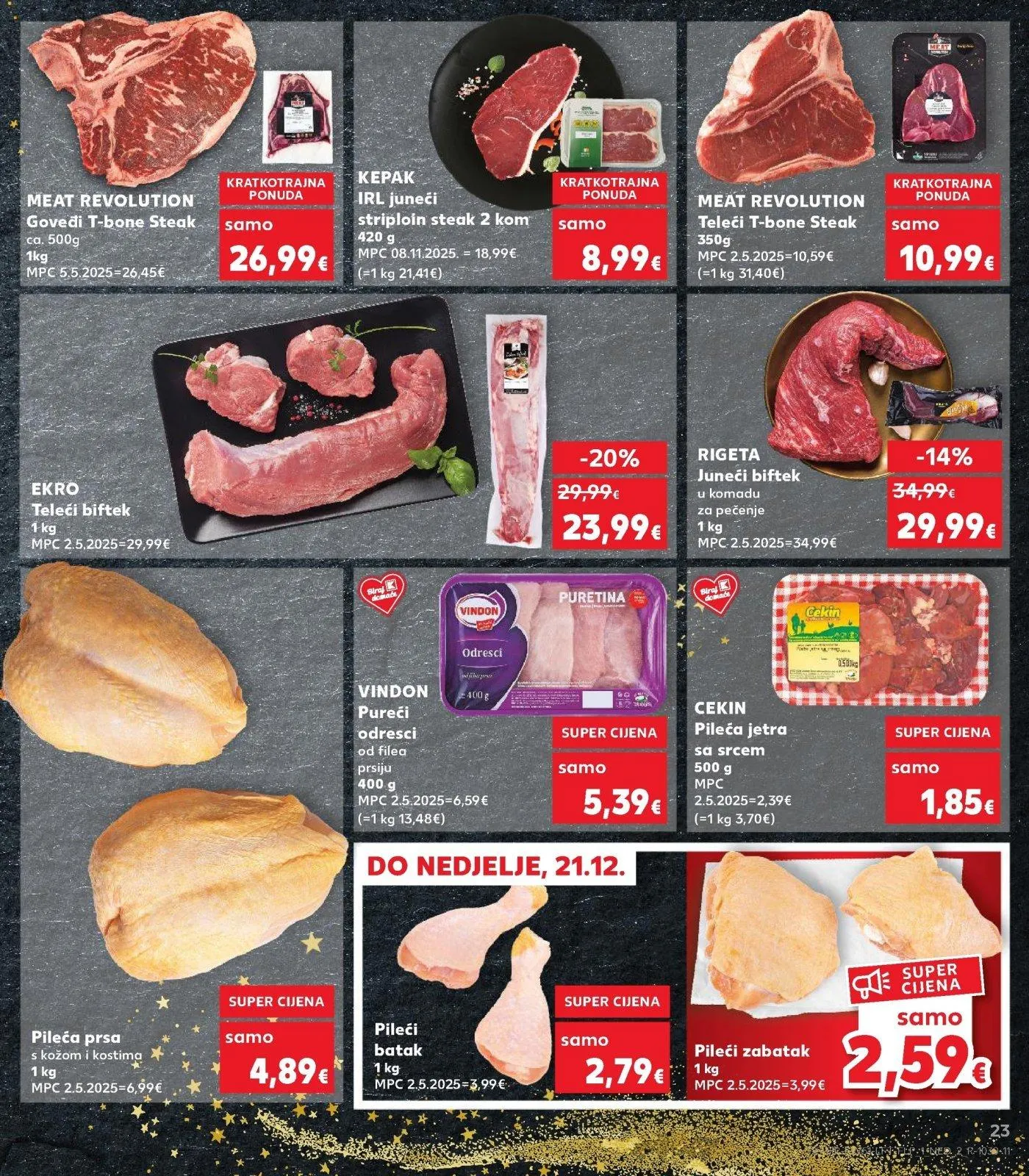 Katalog Kaufland katalog do 26.12.2025 od 17. prosinca do 26. prosinca 2025. - Pregled Stranica 23