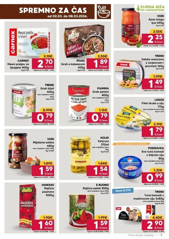 Katalog Pivac katalog do 08.03.2026 od 6. ožujka do 8. ožujka 2026. - Pregled Stranica 7
