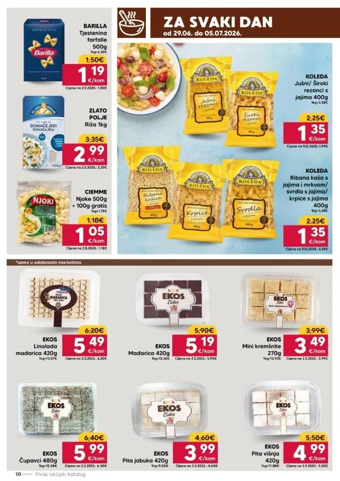 Katalog Pivac katalog do 05.07.2026 od 29. lipnja do 5. srpnja 2026. - Pregled Stranica 10
