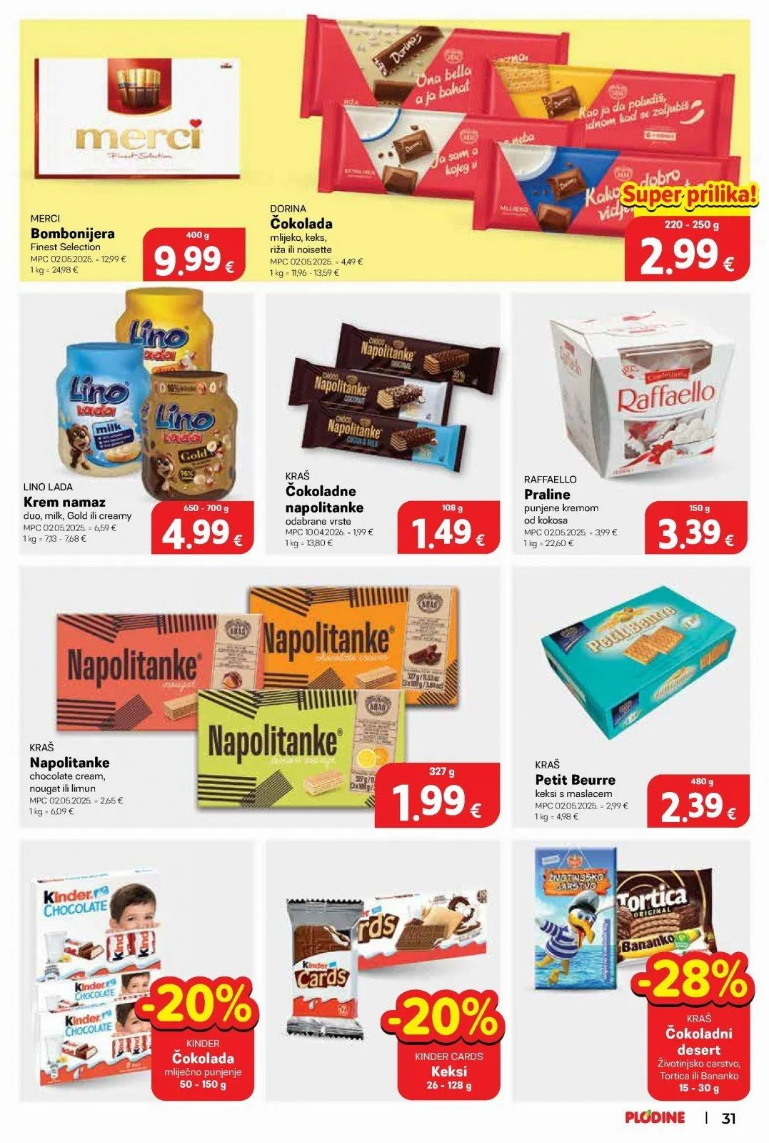 Katalog Plodine katalog do 30.06.2026 od 26. lipnja do 30. lipnja 2026. - Pregled Stranica 31