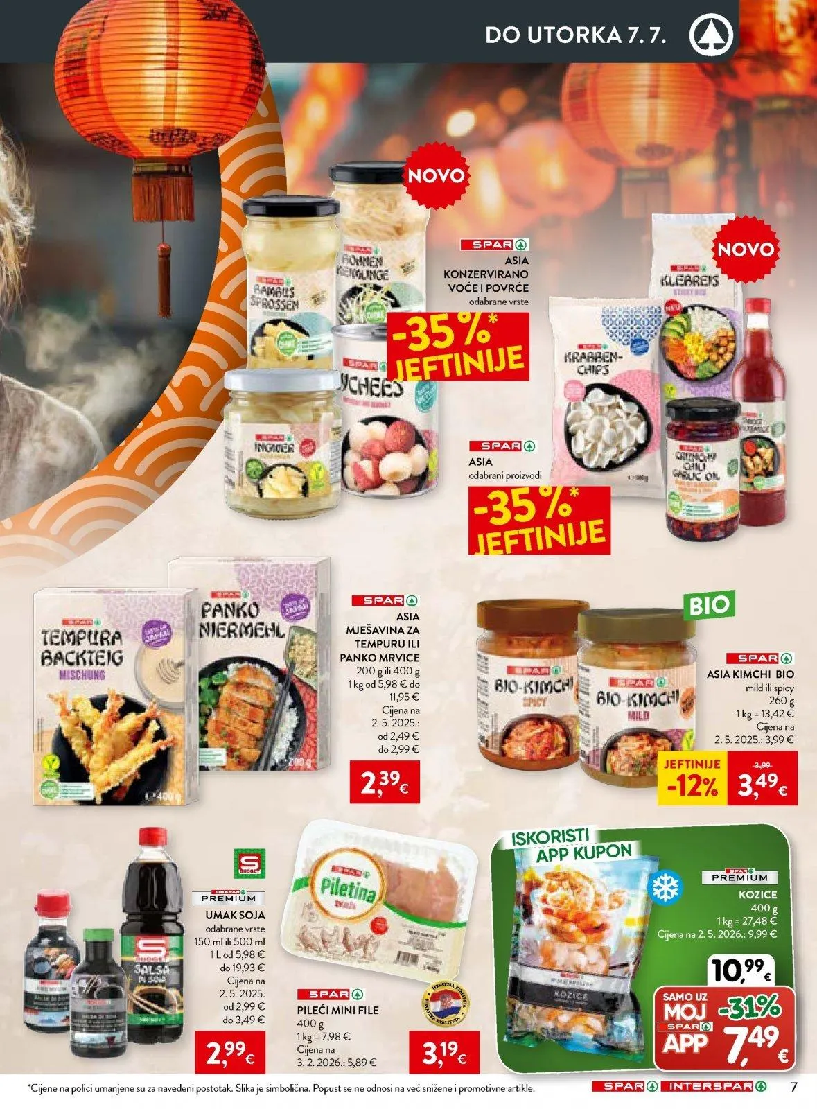 Katalog Spar katalog do 07.07.2026 od 1. srpnja do 7. srpnja 2026. - Pregled Stranica 9