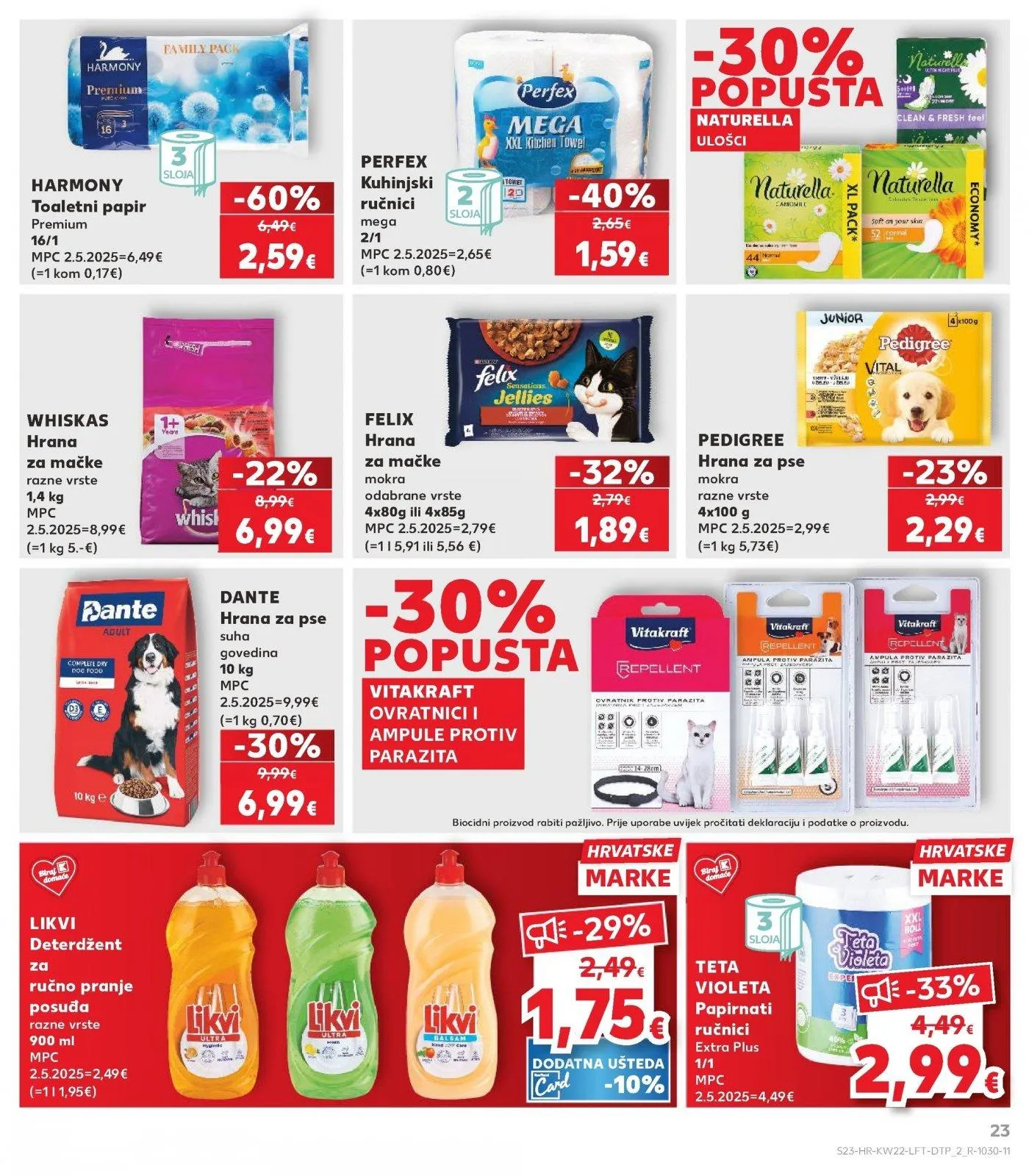 Katalog Kaufland katalog do 02.06.2026 od 27. svibnja do 2. lipnja 2026. - Pregled Stranica 23